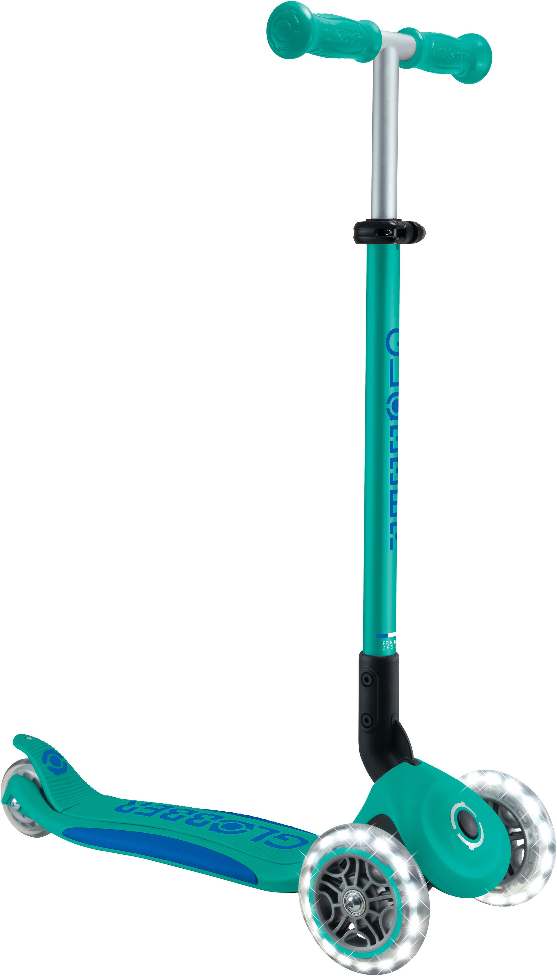 Globber Tretroller »GLOBBER ELITE LIGHTS, mit Leuchtrollen«