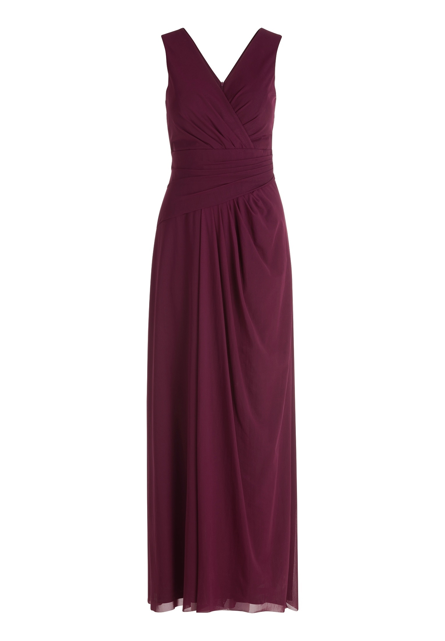 Vera Mont Abendkleid »Damen mit V-Ausschnitt« Ohne Tasche Falten
