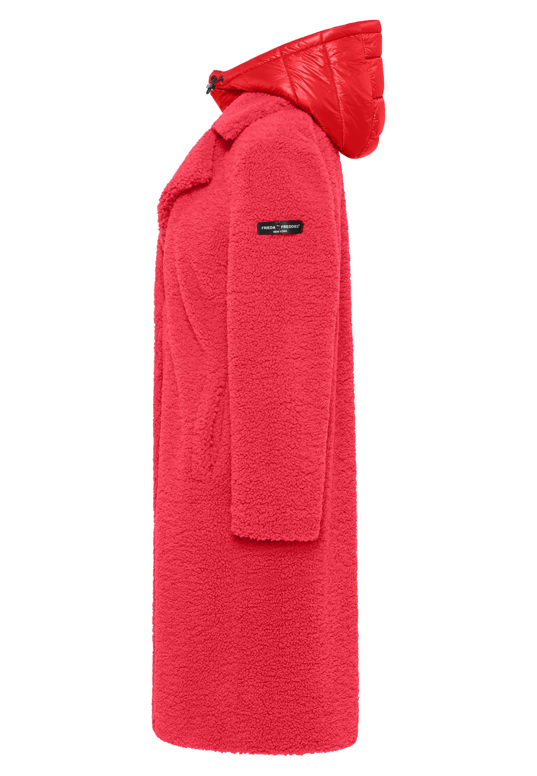 Frieda & Freddies Wintermantel »Fake Fur Coat / Gine2«, mit Taschen