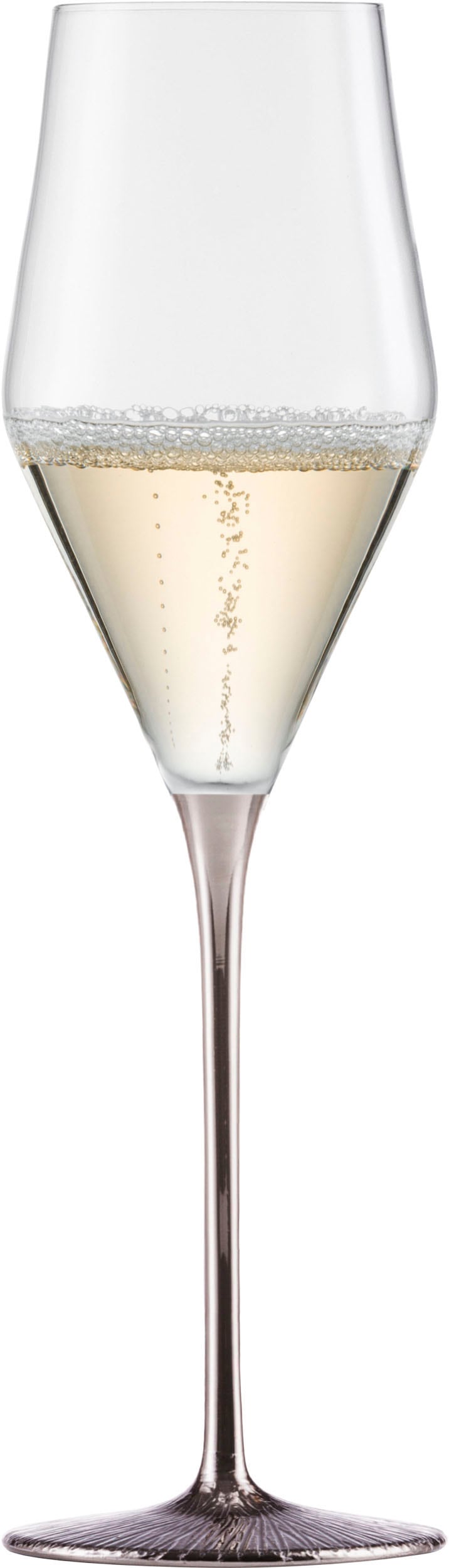 Eisch Germany Champagnerglas »RAVI PLATIN«, (Set, 2 tlg., 2 Champagnergläser im Geschenkkarton), in Handarbeit veredelt mit echtem Platin, 260ml, 2tlg, Made in Germany