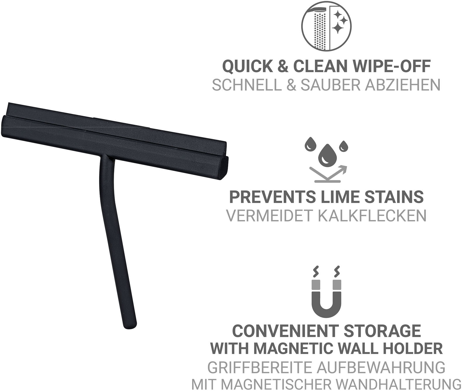 WENKO Duschabzieher »Agana«