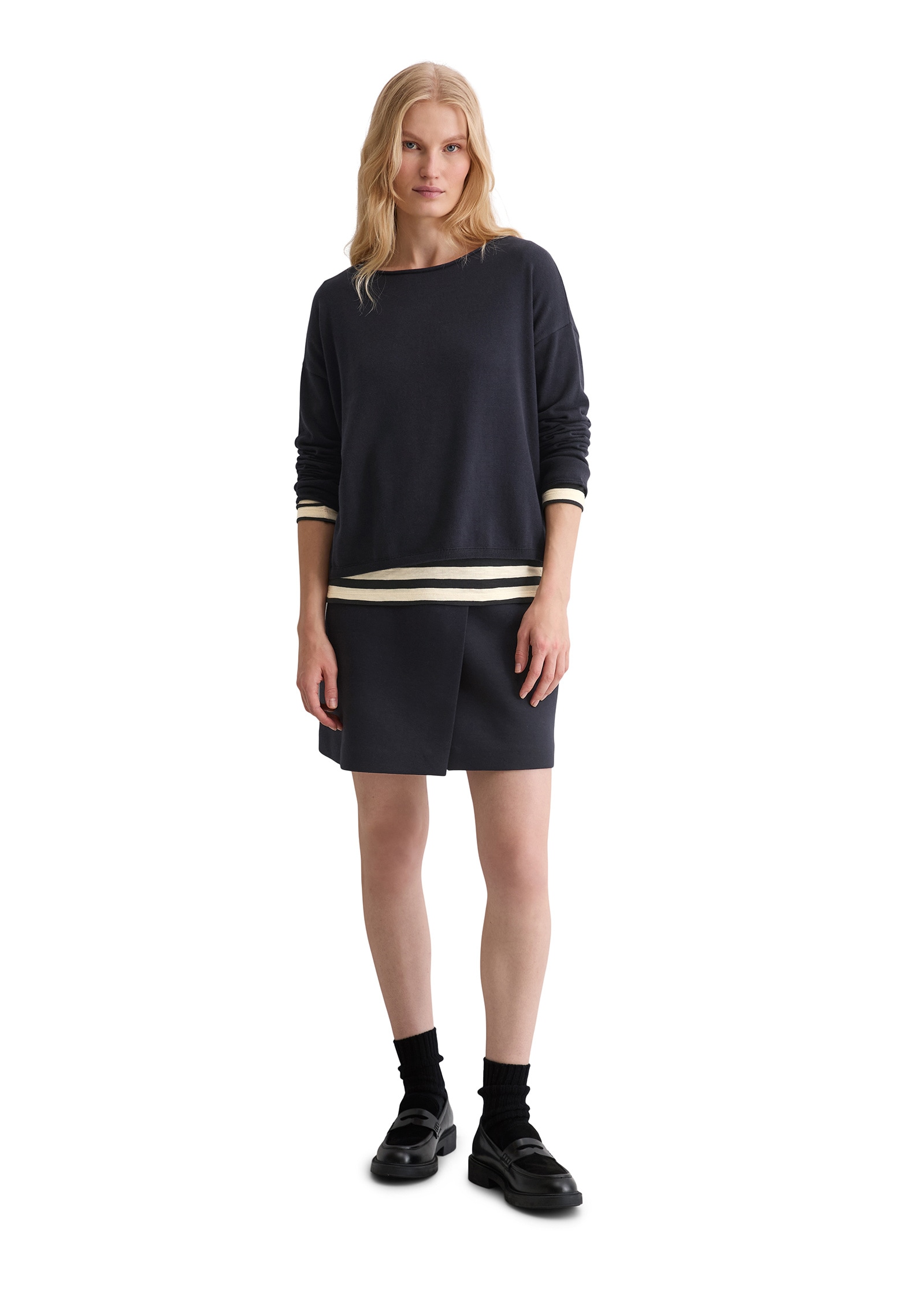 Marc O'Polo Strickpullover »aus reiner Bio-Baumwolle«