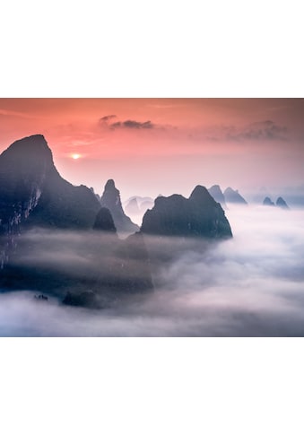 Papermoon Fototapetas »Karst Mountains in Guilin...