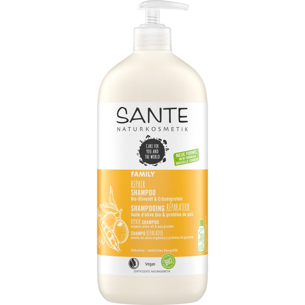 SANTE Haarshampoo »FAMILY Repair Bio-Olivenöl«