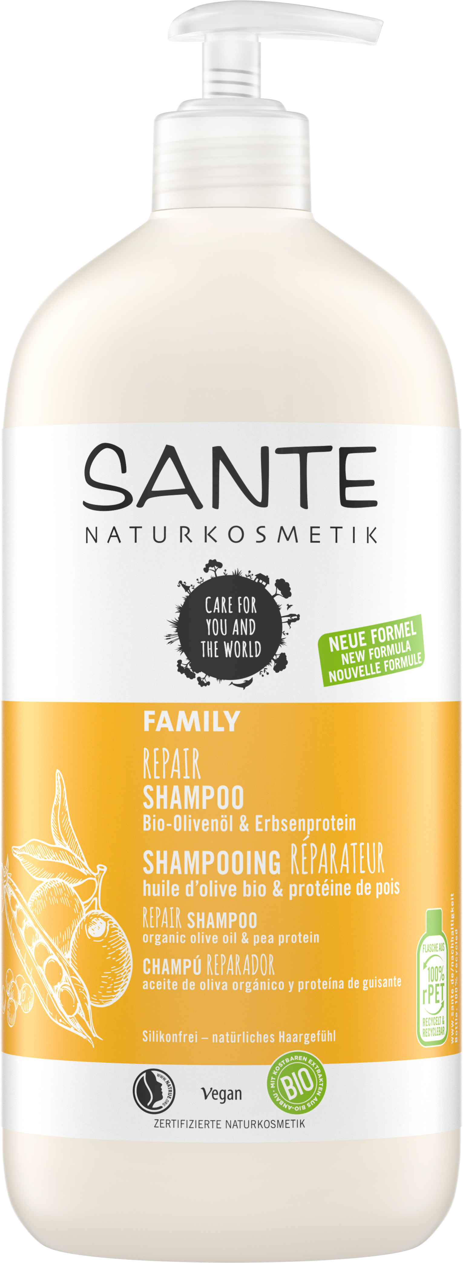Haarshampoo »FAMILY Repair Bio-Olivenöl«