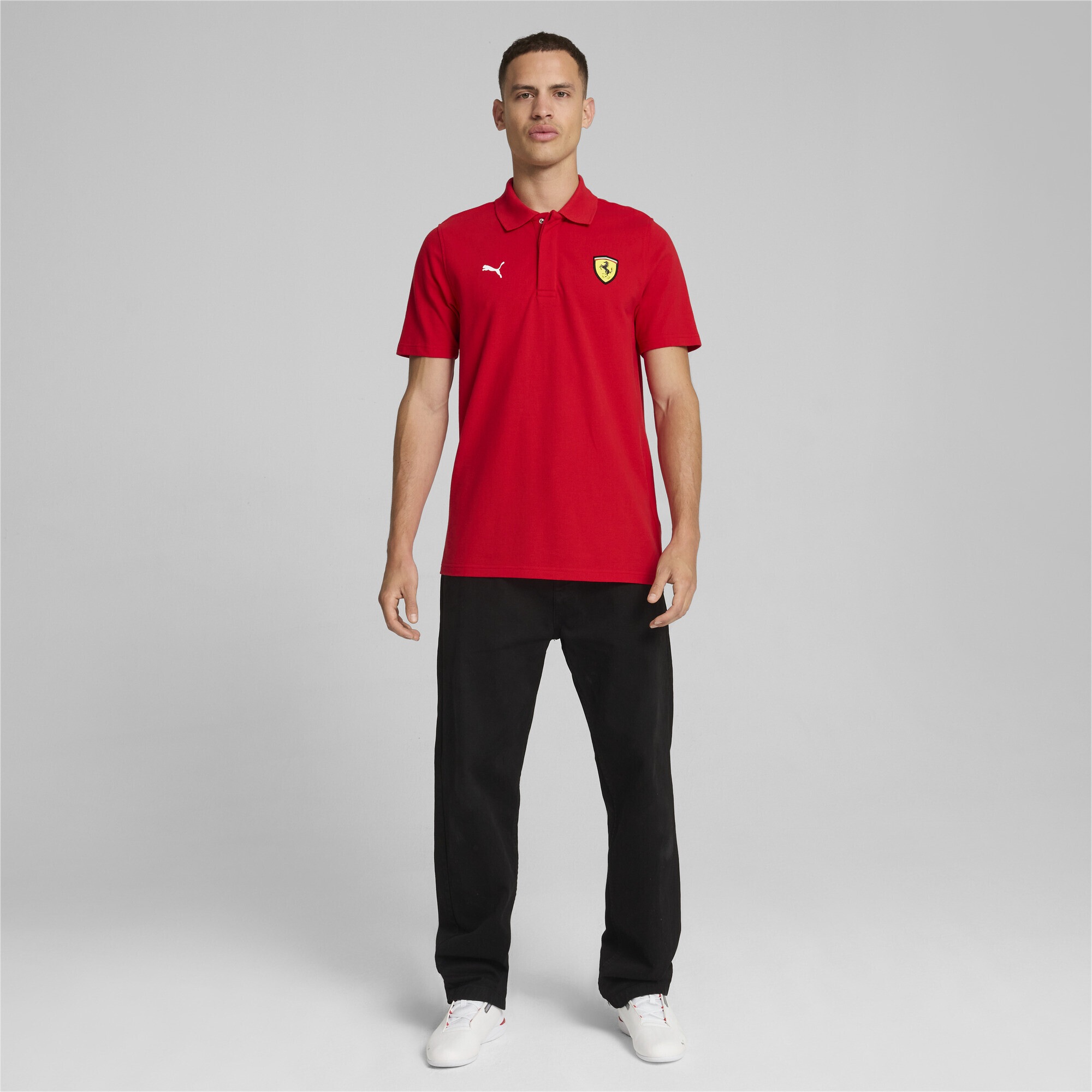 PUMA Poloshirt »Scuderia Ferrari Race Graphic Poloshirt Herren«