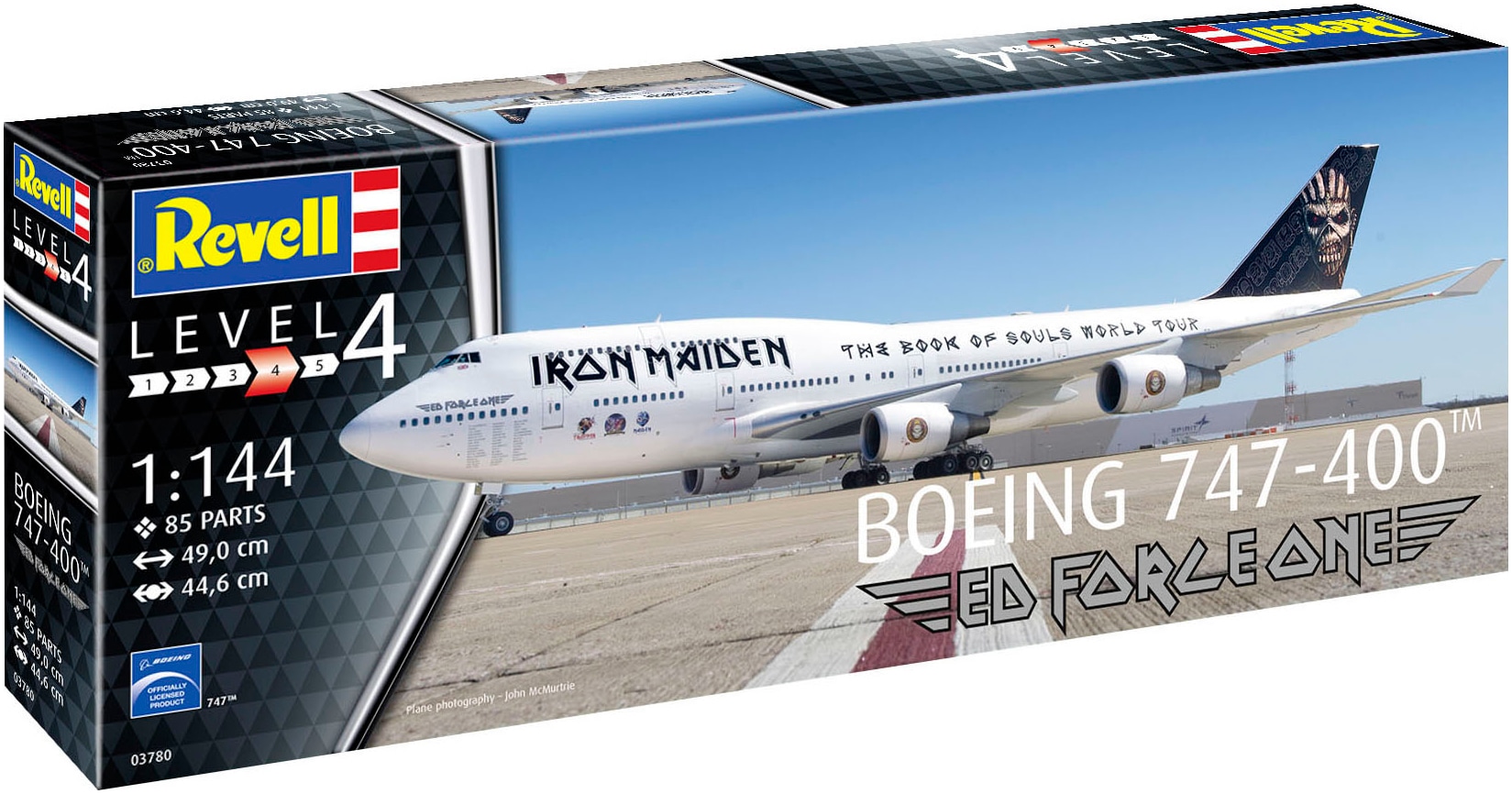 Revell® Modellbausatz »Boeing 747-400 Ed Force One«, Made in Europe