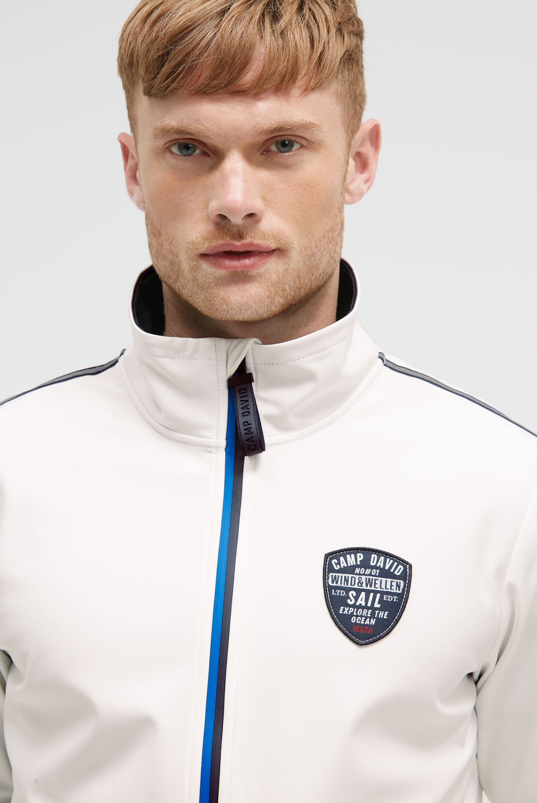 Camp David Softshell Jacket Men White XXL 3