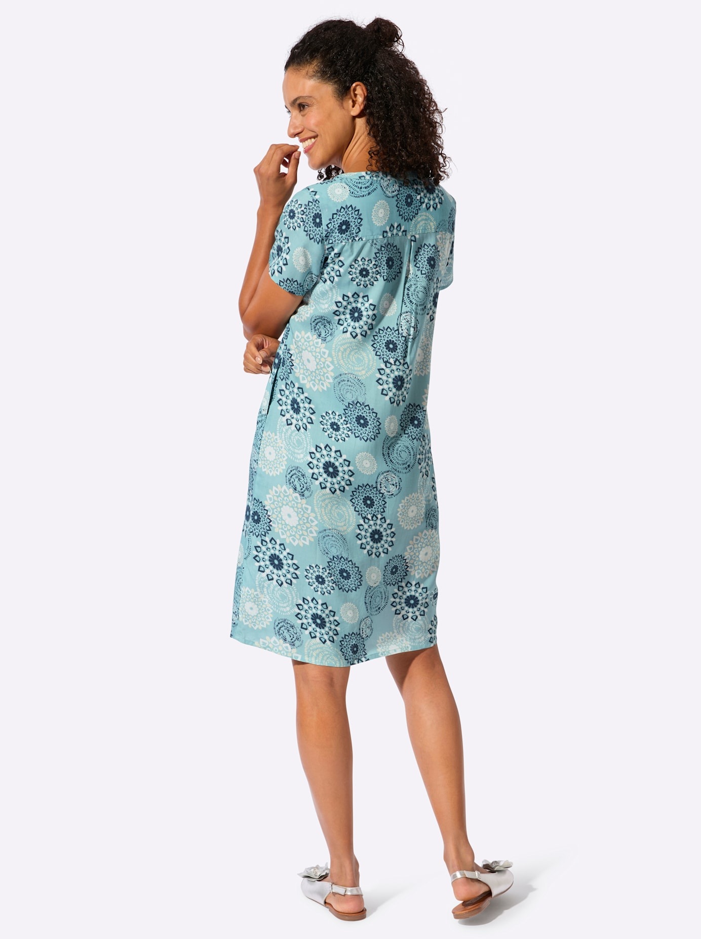 Inspirationen Druckkleid »Druck-Kleid« Eingrifftaschen