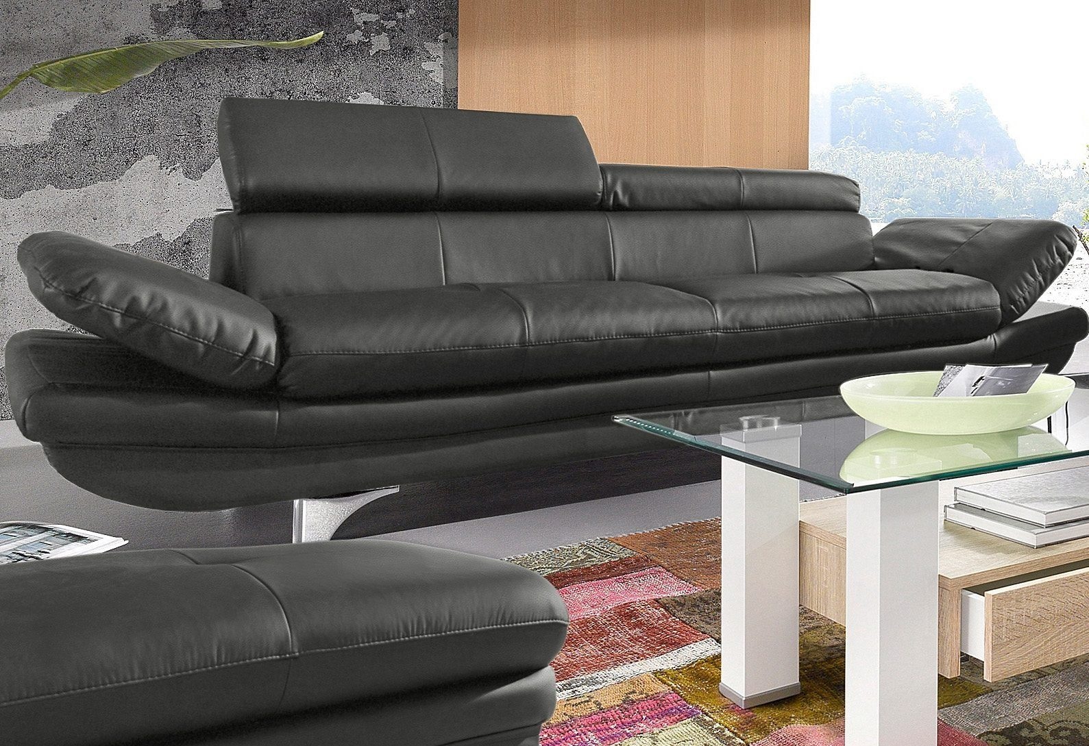 COTTA Polstergarnitur "Enterprise", (Set), Set bestehend aus: 3-Sitzer mit günstig online kaufen