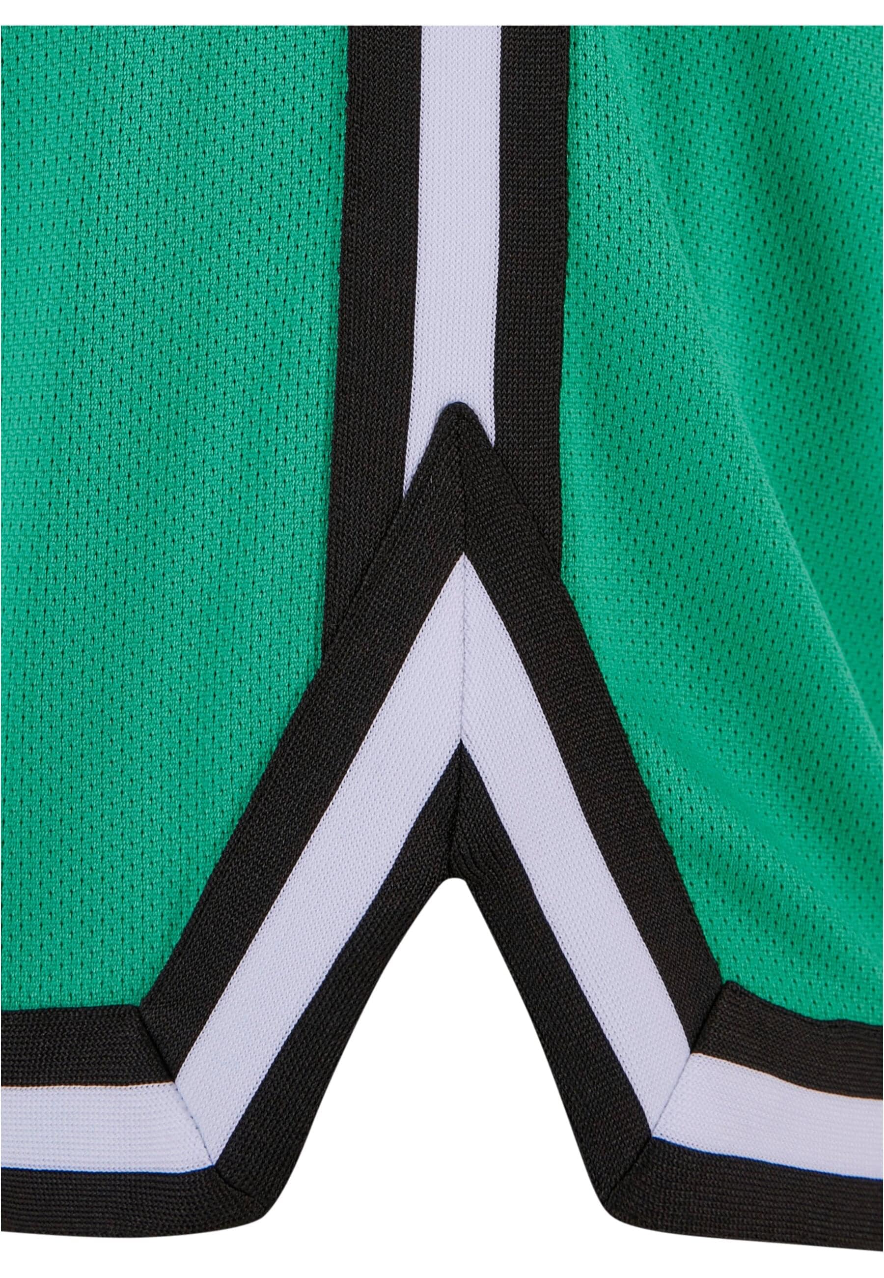 URBAN CLASSICS Stoffhose »Urban Classics Herren Stripes Mesh Shorts«, (1 tlg.)
