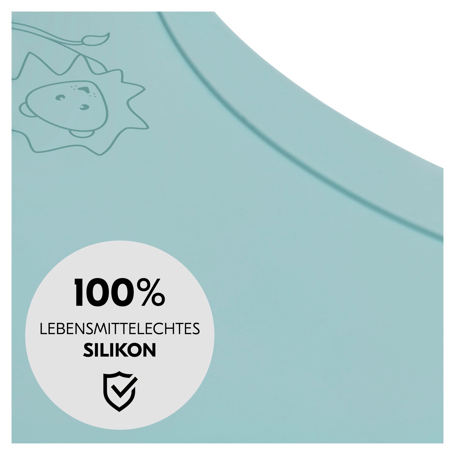Hauck Platzset »Highchair Wooden Tray Mat, Lion Mint« für Hochstuhl-Essbretter