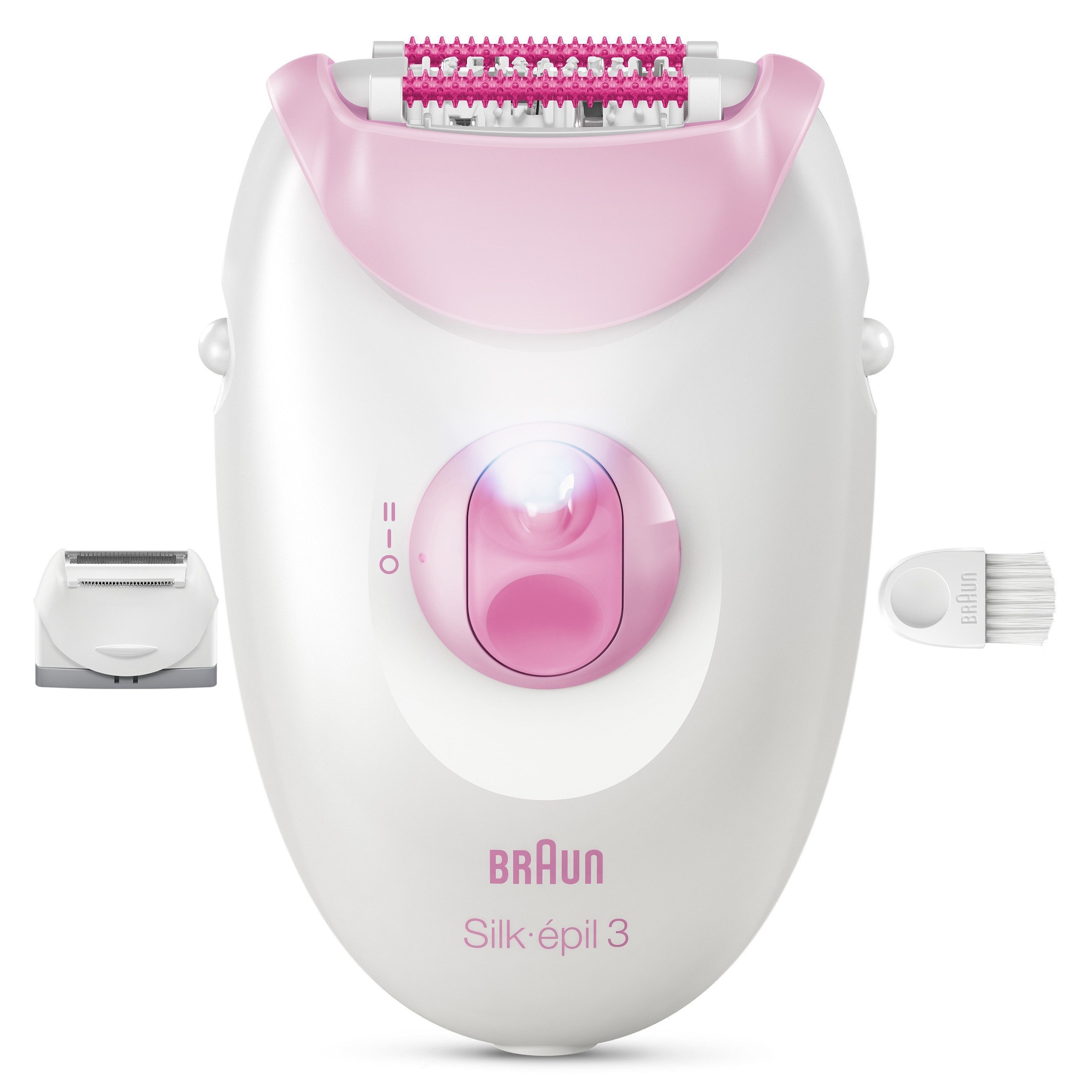 Braun Epilierer »Silk-épil 3 SE3-031« kabelgebundener Epilierer, Rasier- & Trimmeraufsatz