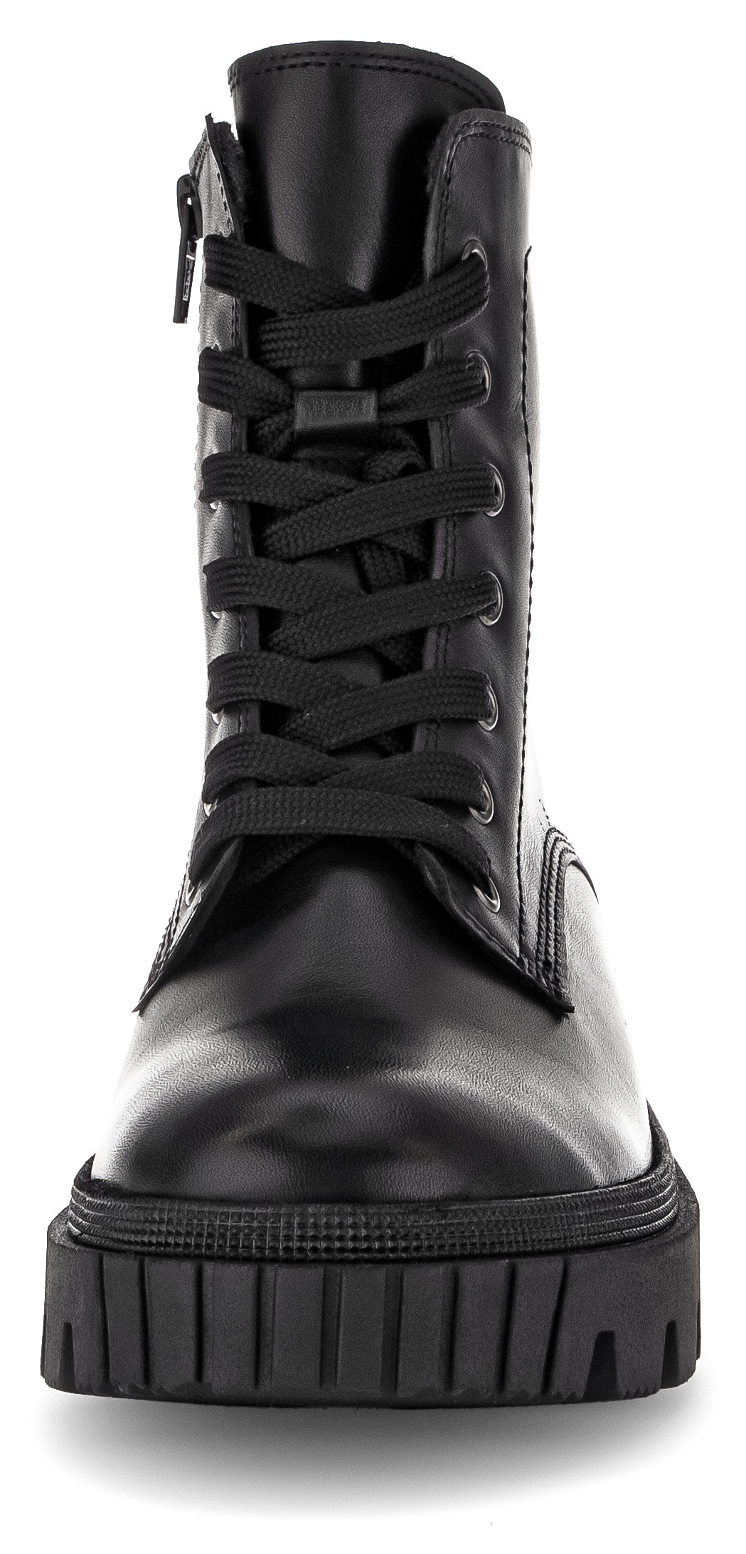 Gabor Schnürboots, Plateau, Schnürstiefelette, Chunky Boots mit Innenreißverschluss