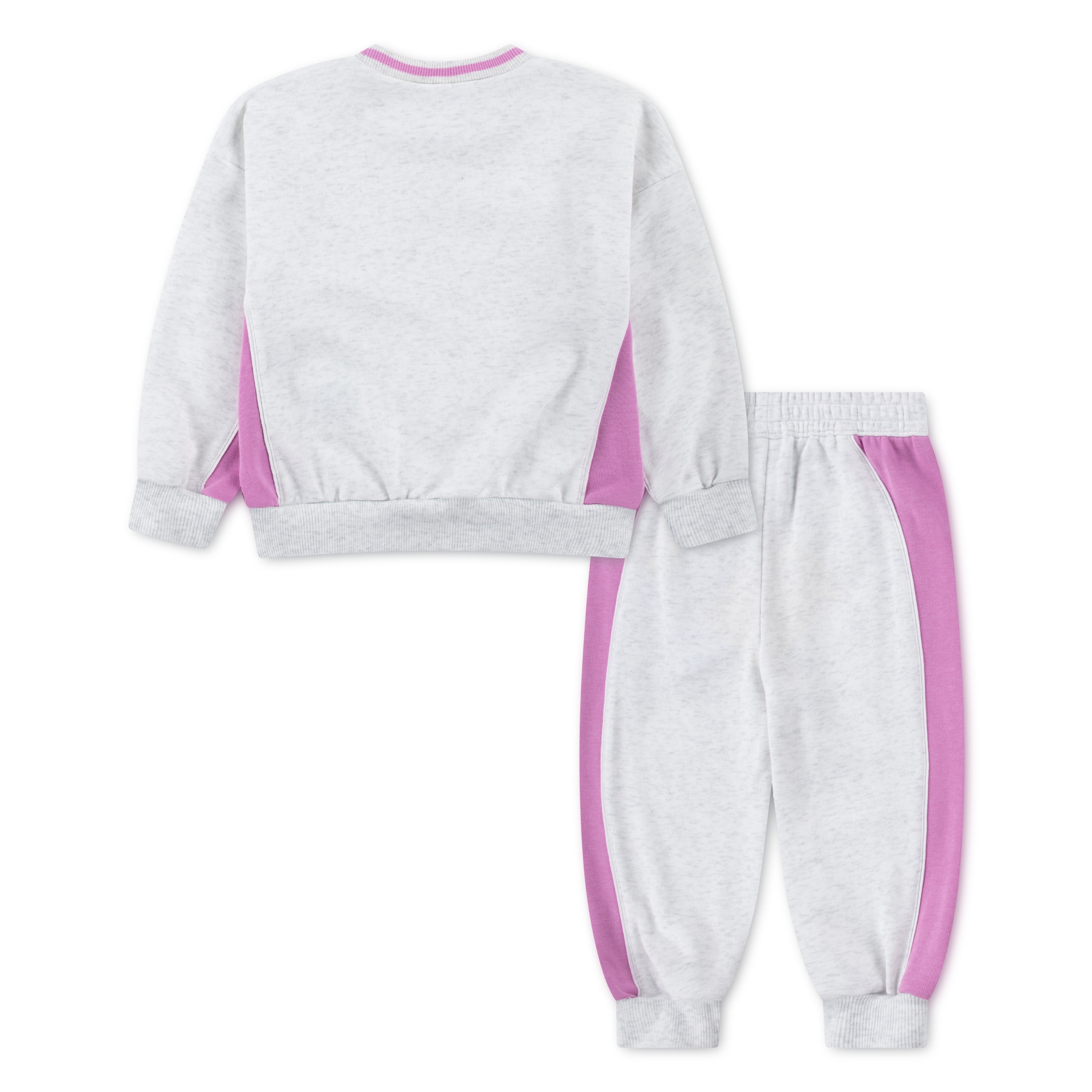 Nike Sportswear Jogginganzug »NKN FT COLOR BLOCKED CREW SET« 2 tlg. für Kinder, für Sport und Freizeit