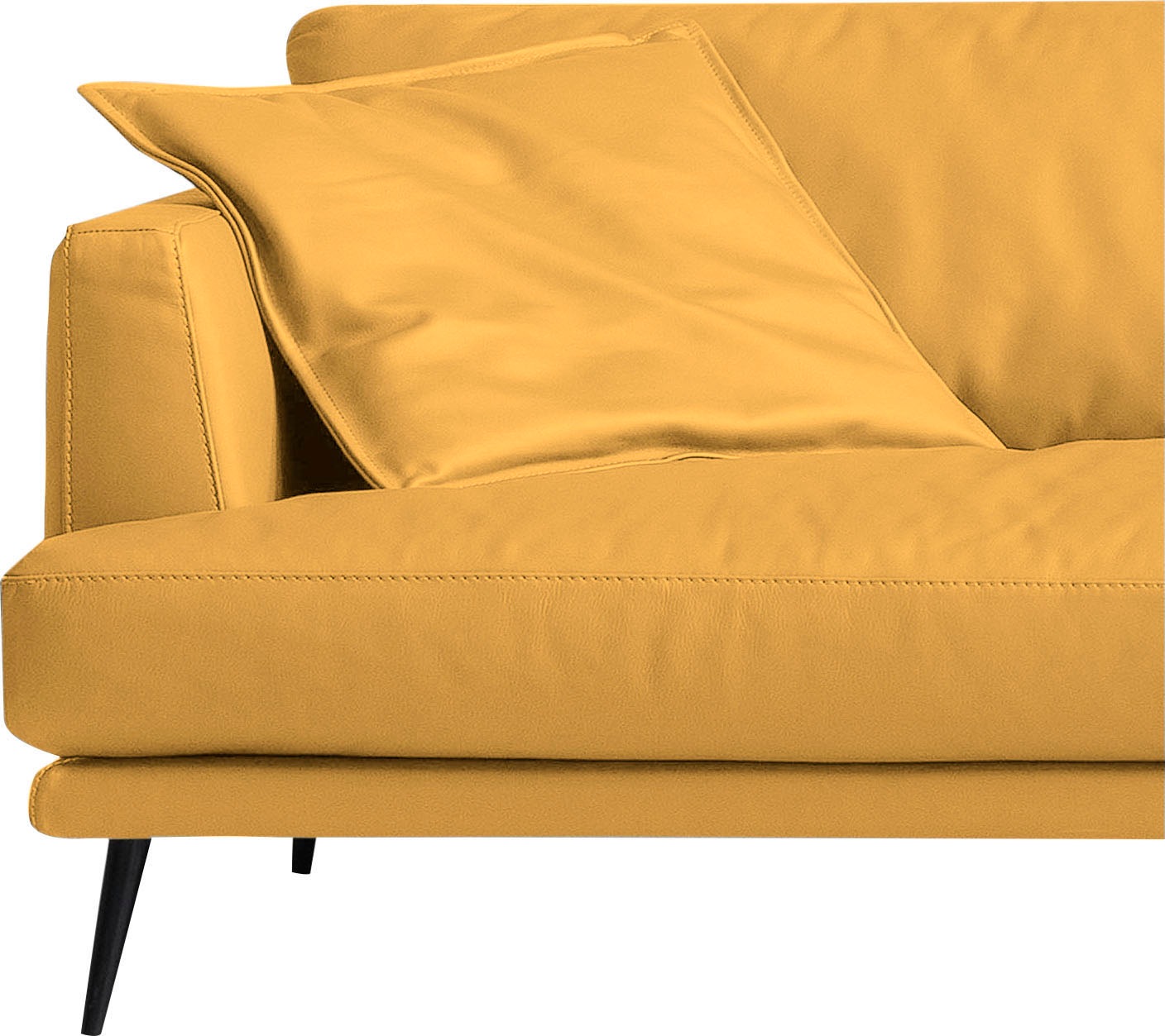 Egoitaliano 2,5-Sitzer »Sophia, Designsofa mit extrakomfortablem Sitzkomfort«, Daunenfederung, inkl. 2 Kissen