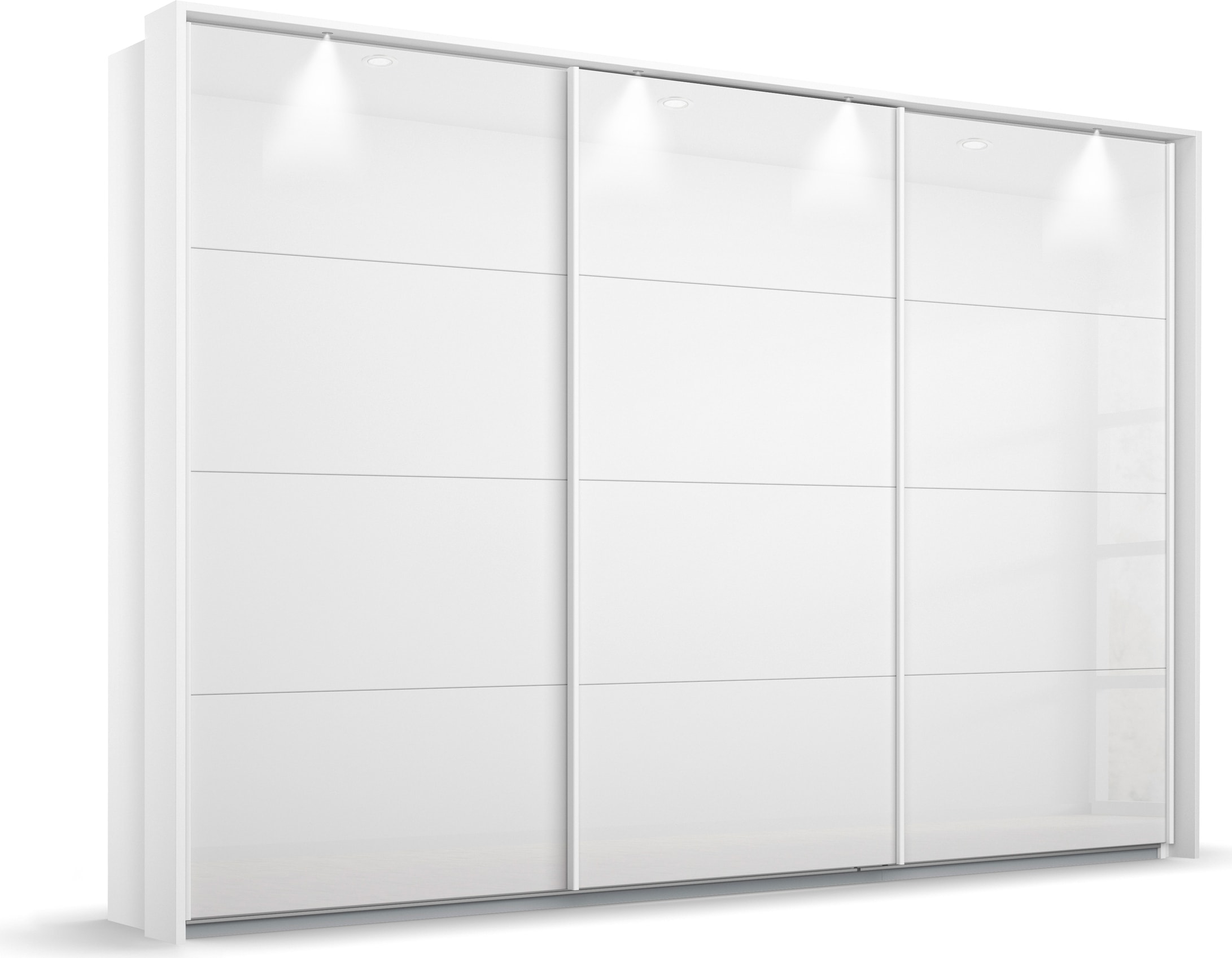 OTTO home Kleiderschrank "Mehrzweckschrank Aktenschrank Möbel Mietswohnung Schlafzimmer OTELI" Breiten 211/278/323/368 cm Höhen 214/233 cm, inkl. Passepartout optional mit Beleuchtung MADE IN GERMANY