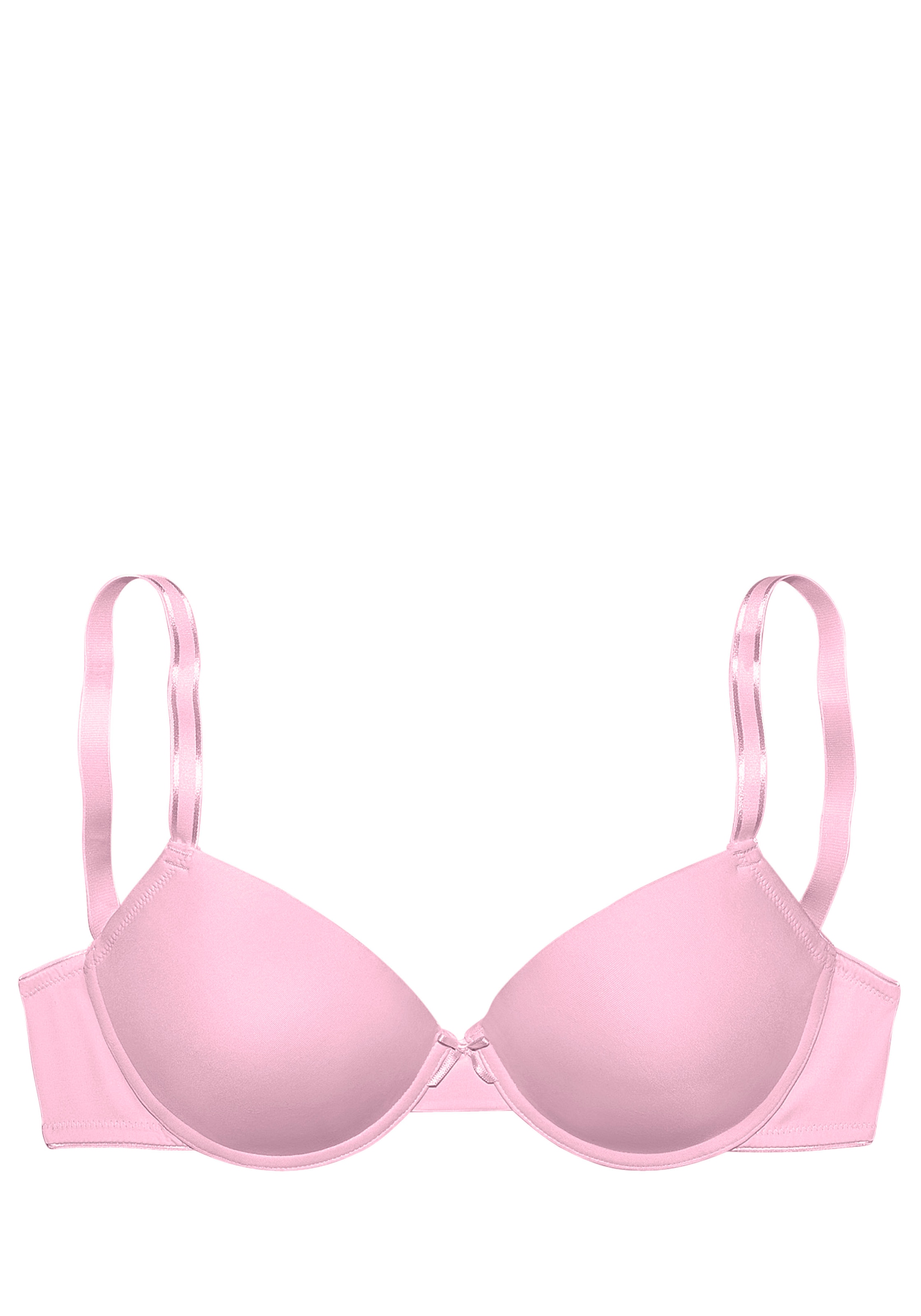 LASCANA Push-up-BH »perfect basic«, mit Bügel und herausnehmbaren Vollschalen