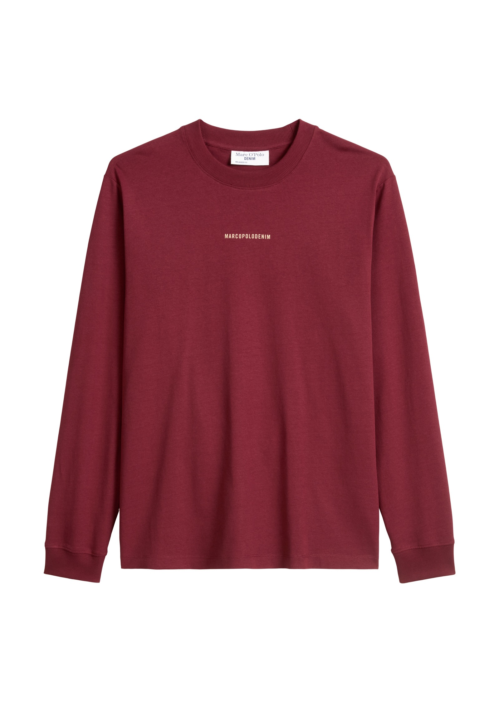 Marc O'Polo DENIM Langarmshirt »aus schwerem Bio-Baumwoll-Jersey«