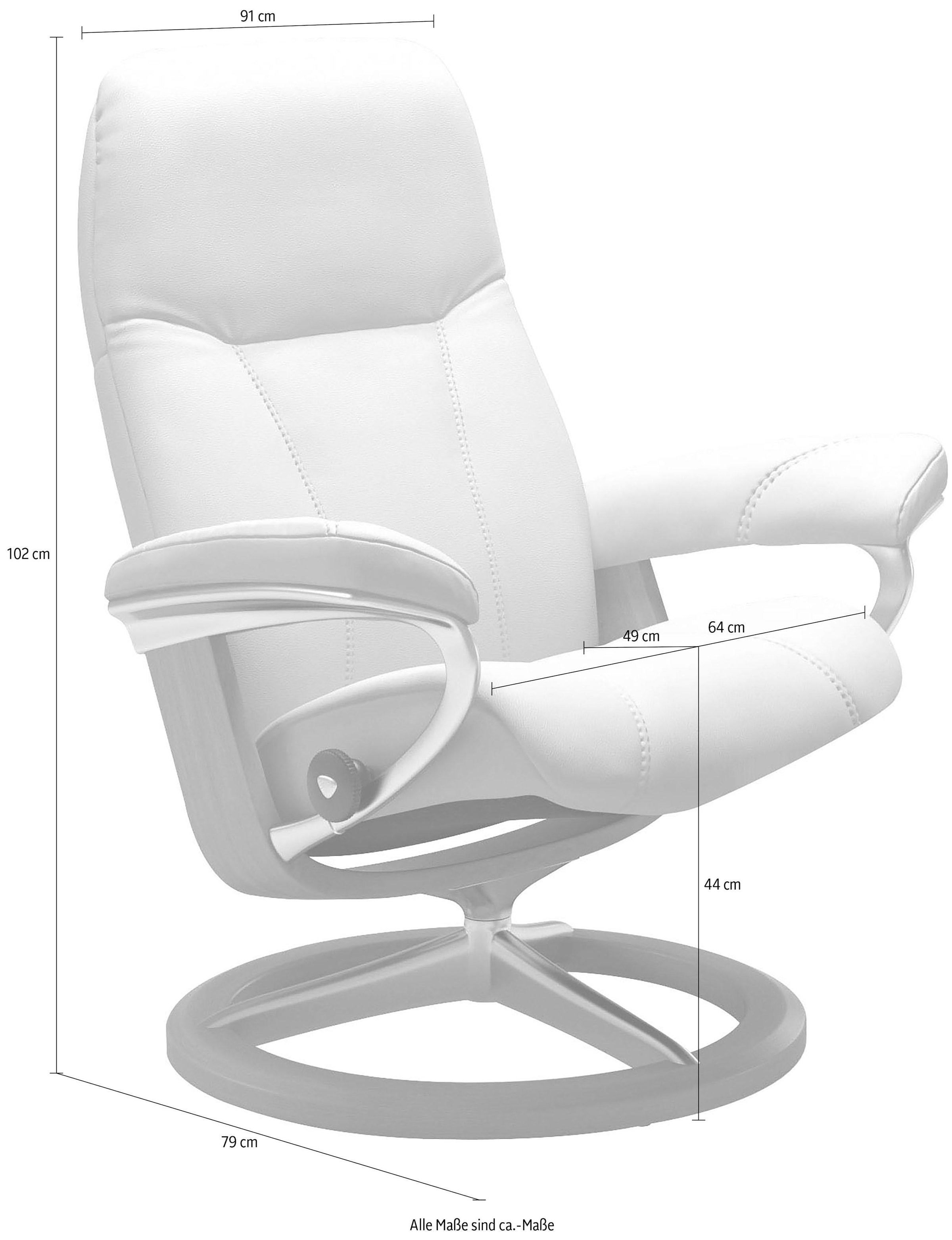 Stressless® Relaxsessel »Consul« mit Signature Base, Größe L, Gestell Eiche