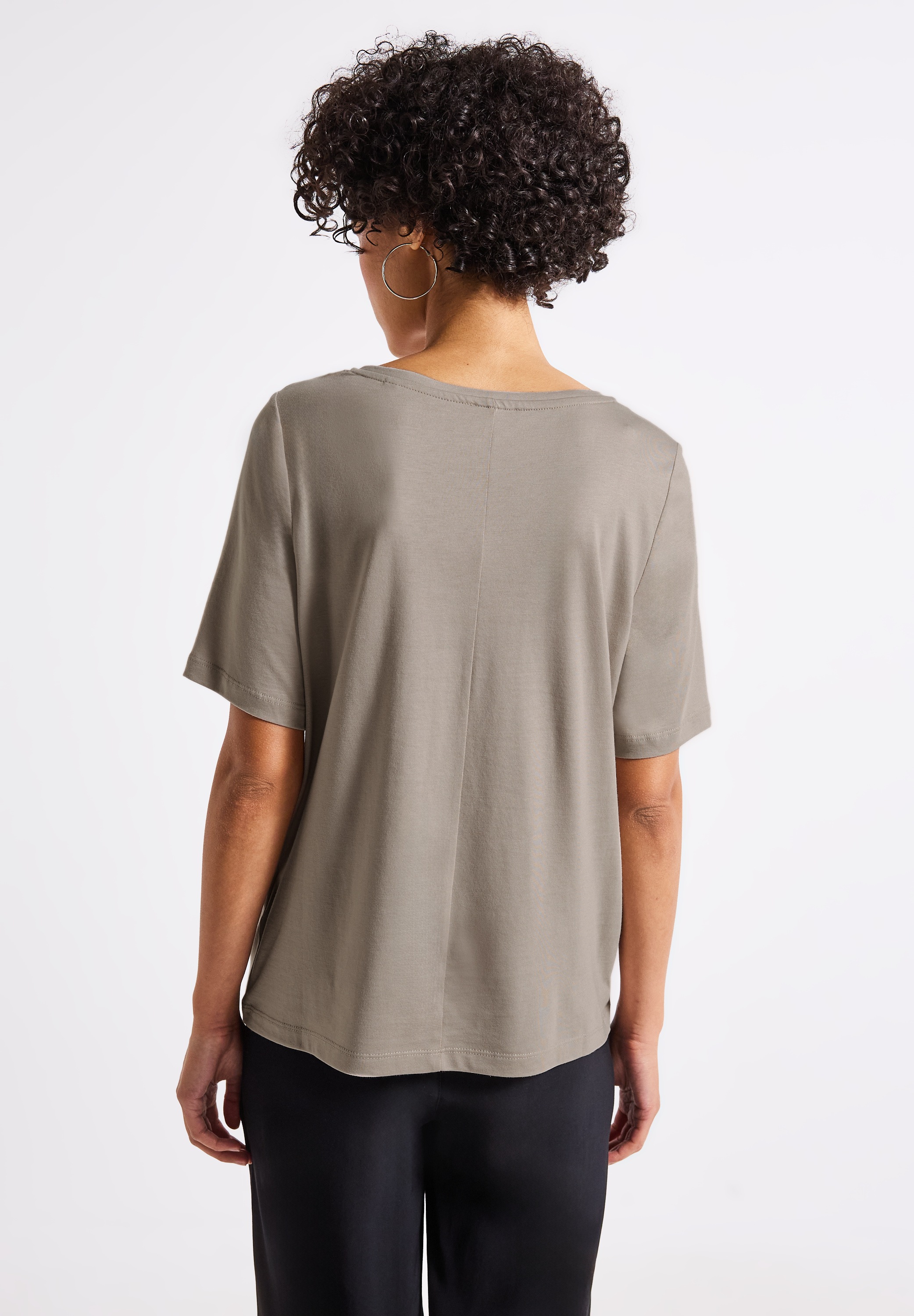 STREET ONE T-Shirt, im soften Baumwoll-Mix günstig online kaufen