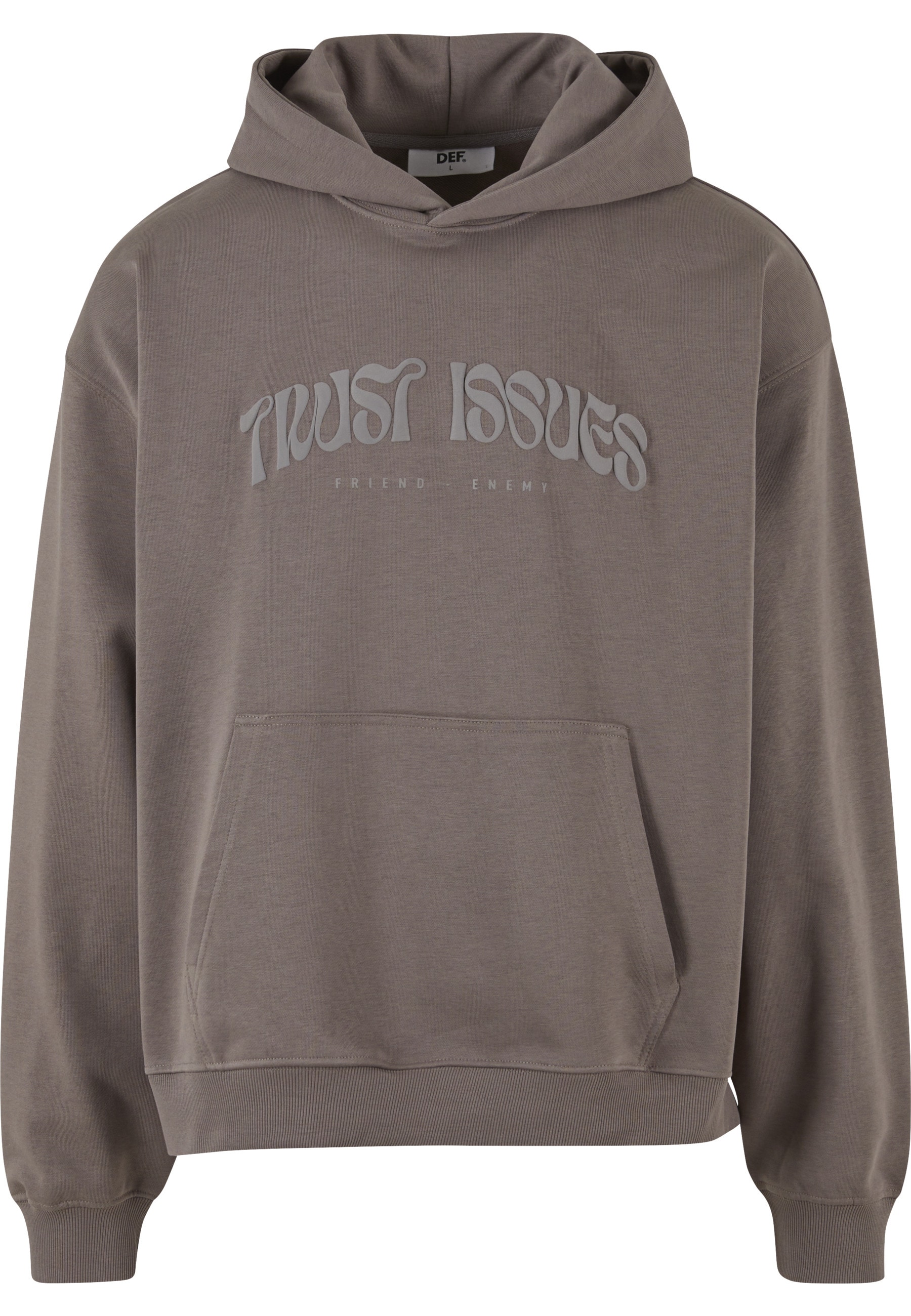 DEF Kapuzensweatshirt "DEF DEF Trust Issues Hoodies", 1 Stk. günstig online kaufen