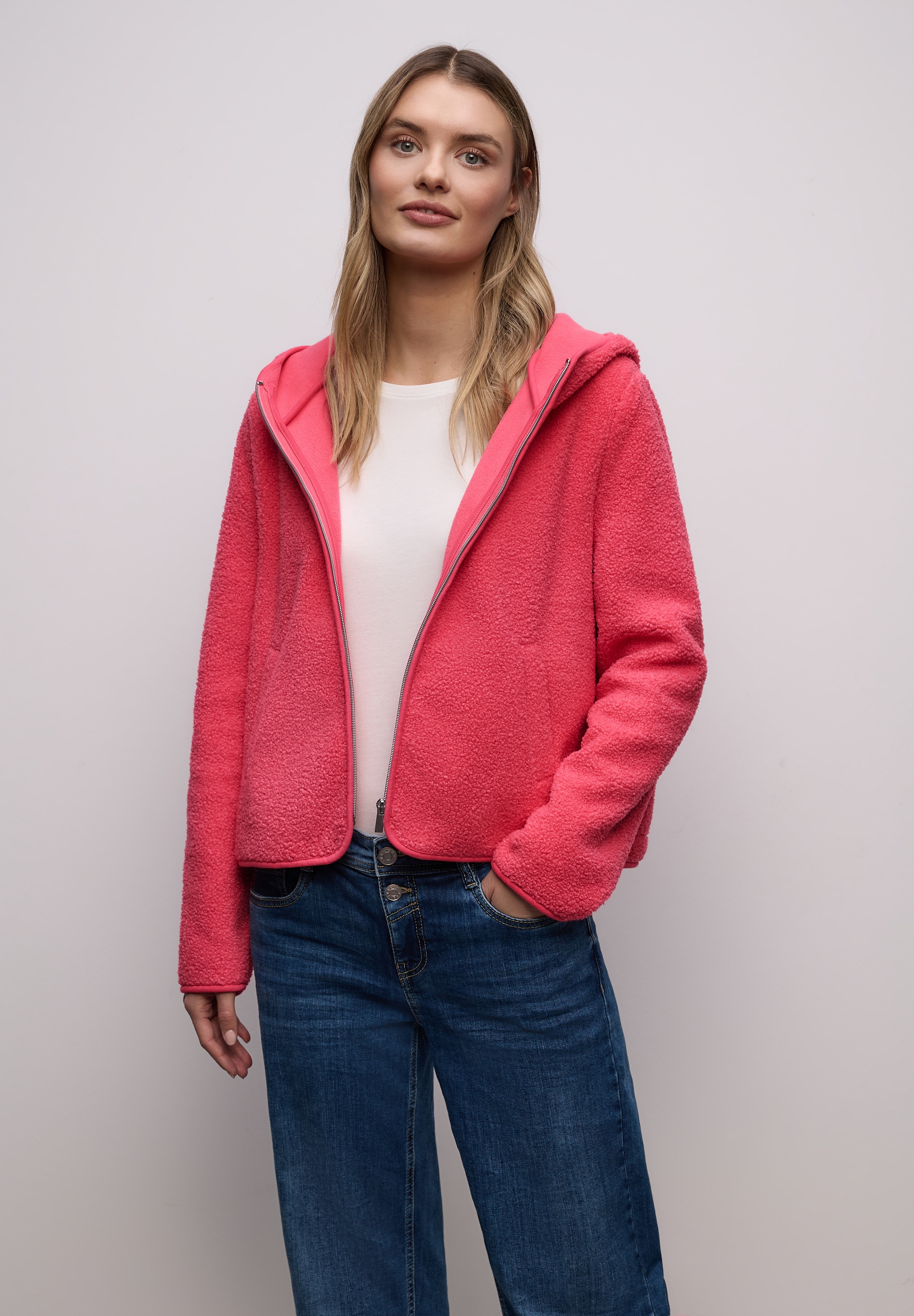 STREET ONE Cardigan mit Kapuze günstig online kaufen