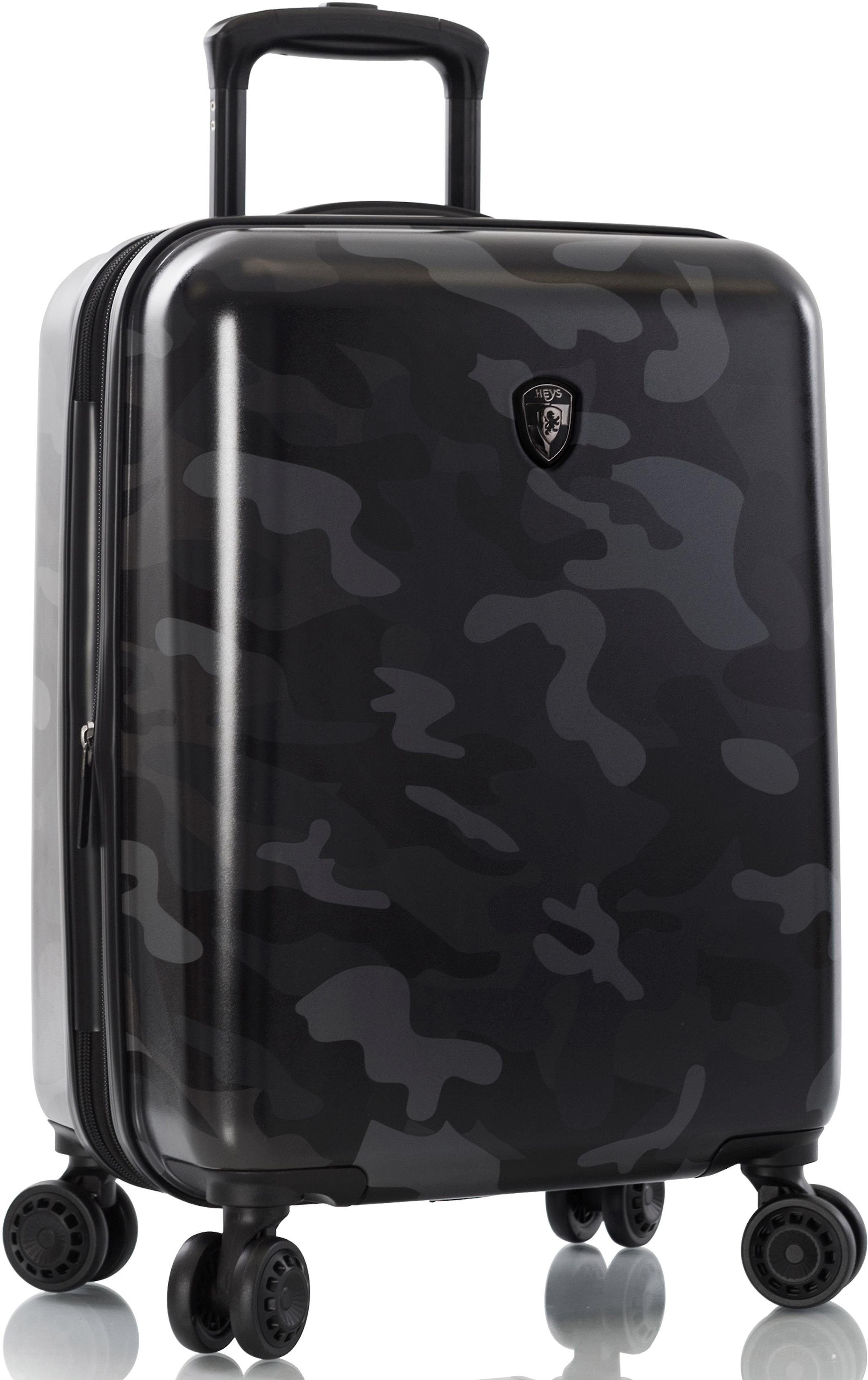 Heys Hartschalen-Trolley »Black Camo, 53 cm«, 4 Rollen, Heys x Joachim Llambi Hartschalen-Koffer Volumenerweiterung