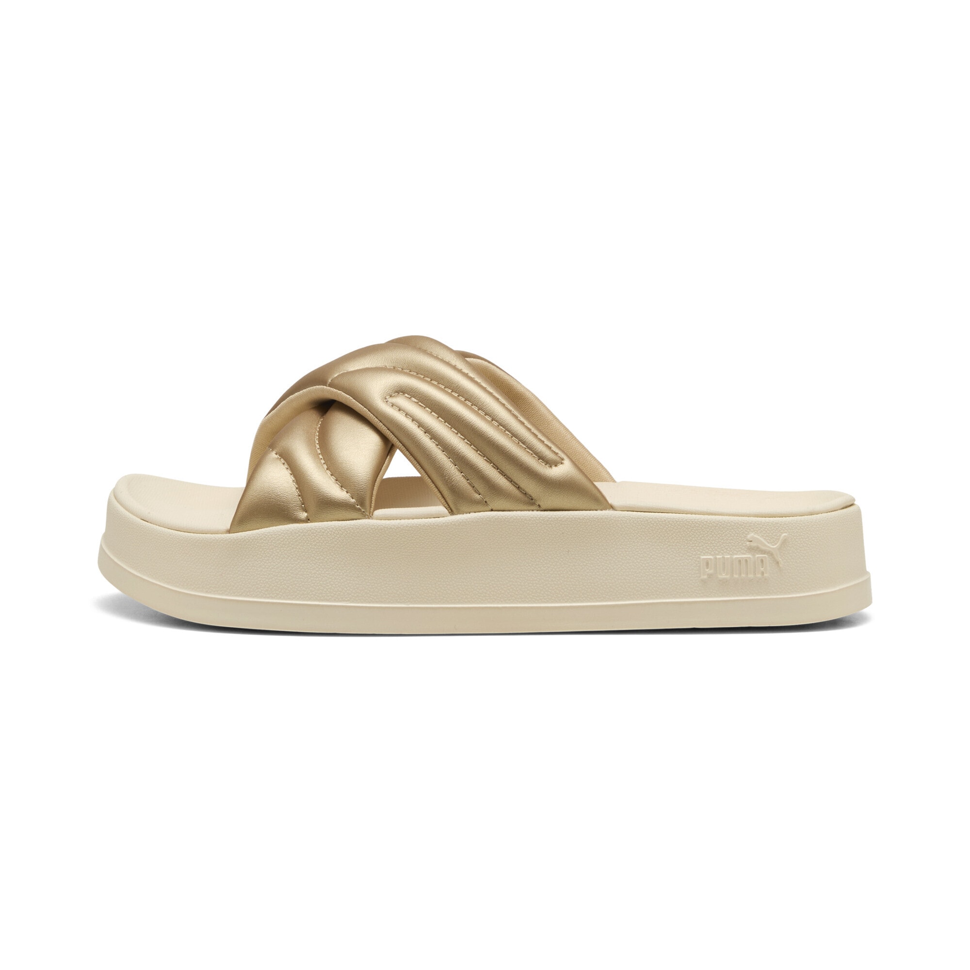 PUMA Sandale »Leadcat Platform Metallic Sandalen Damen«