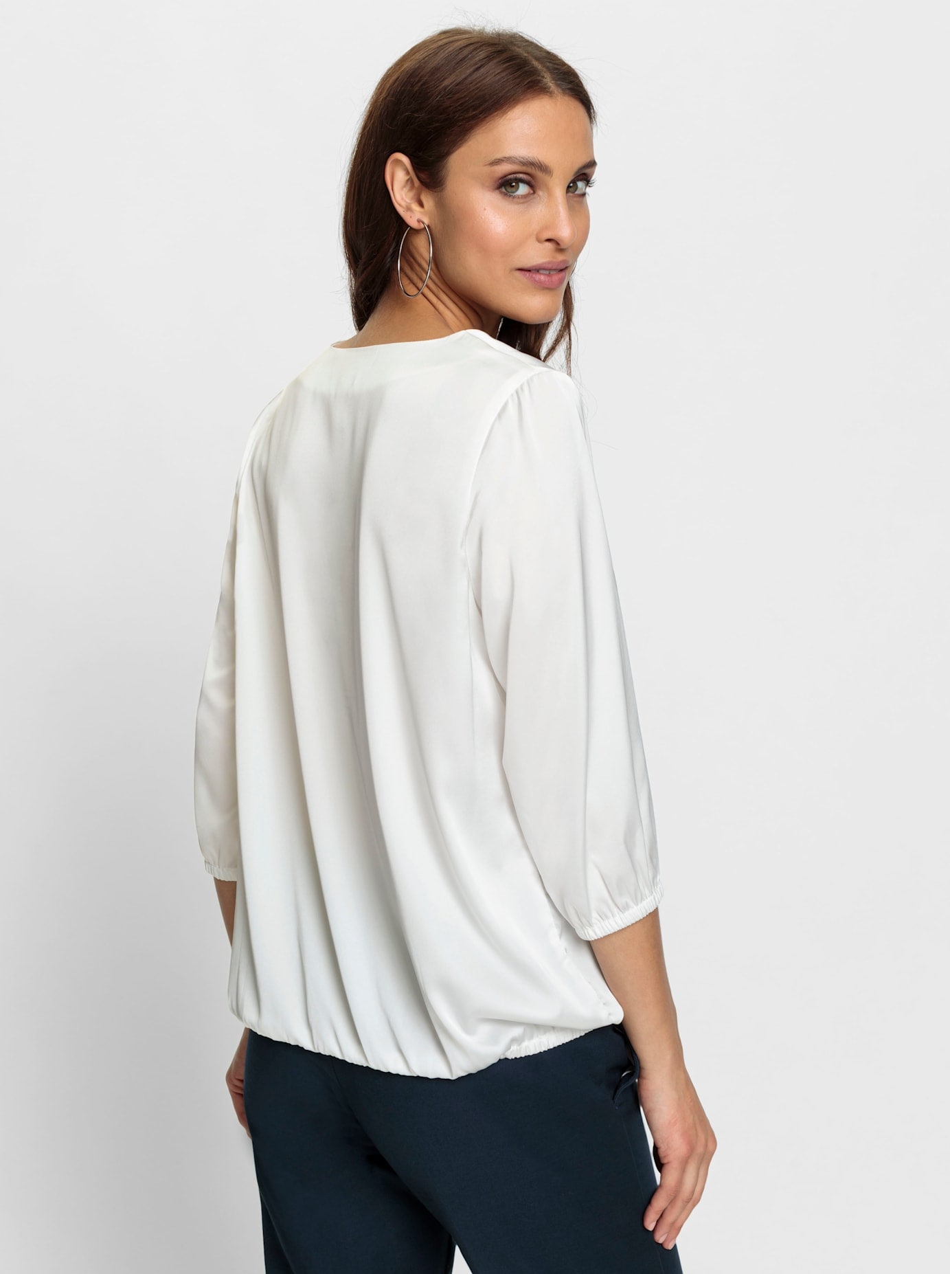 Lady Satinbluse