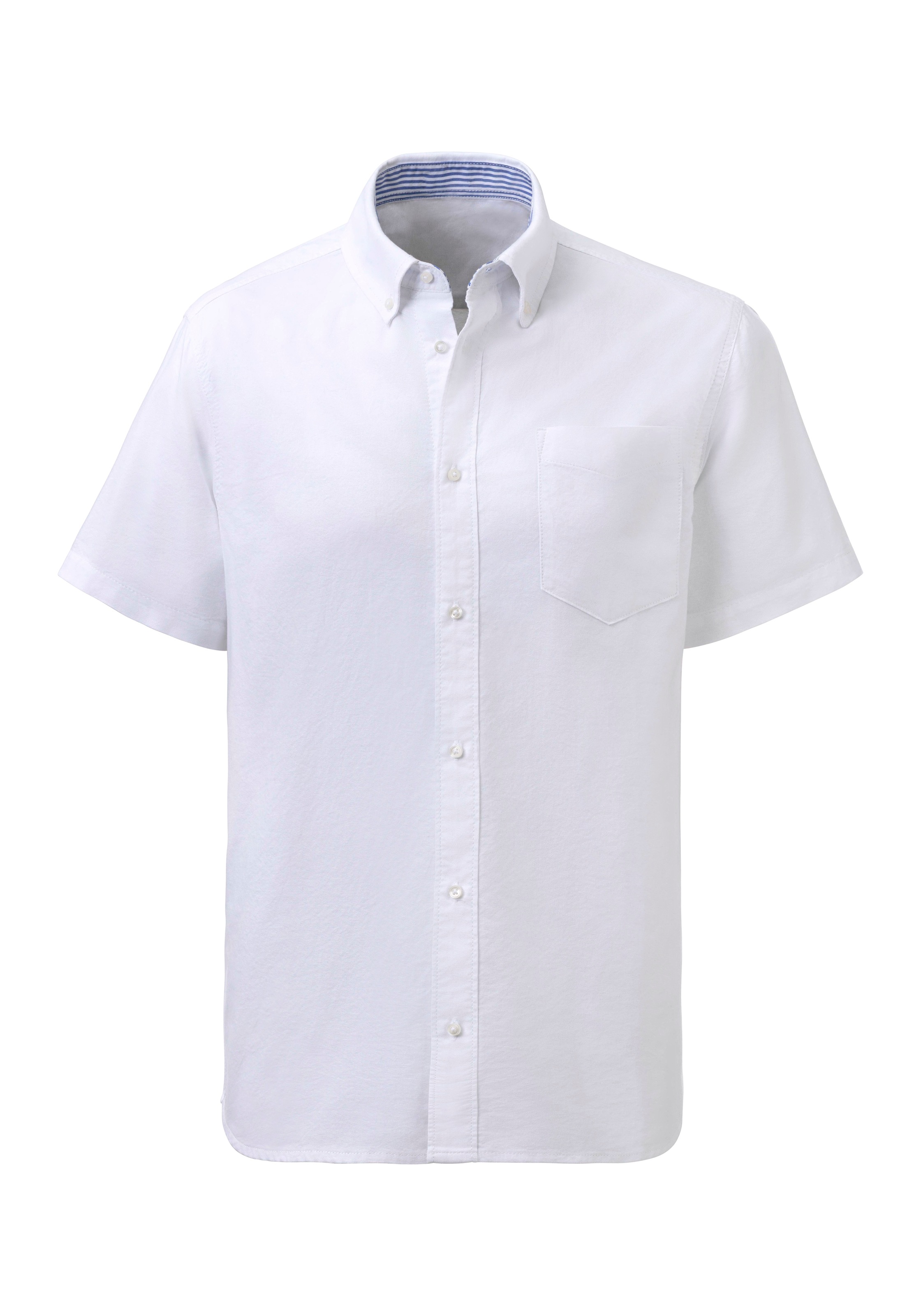 H.I.S Kurzarmhemd "regular-fit", mit Button-down-Kragen, reine Baumwolle günstig online kaufen