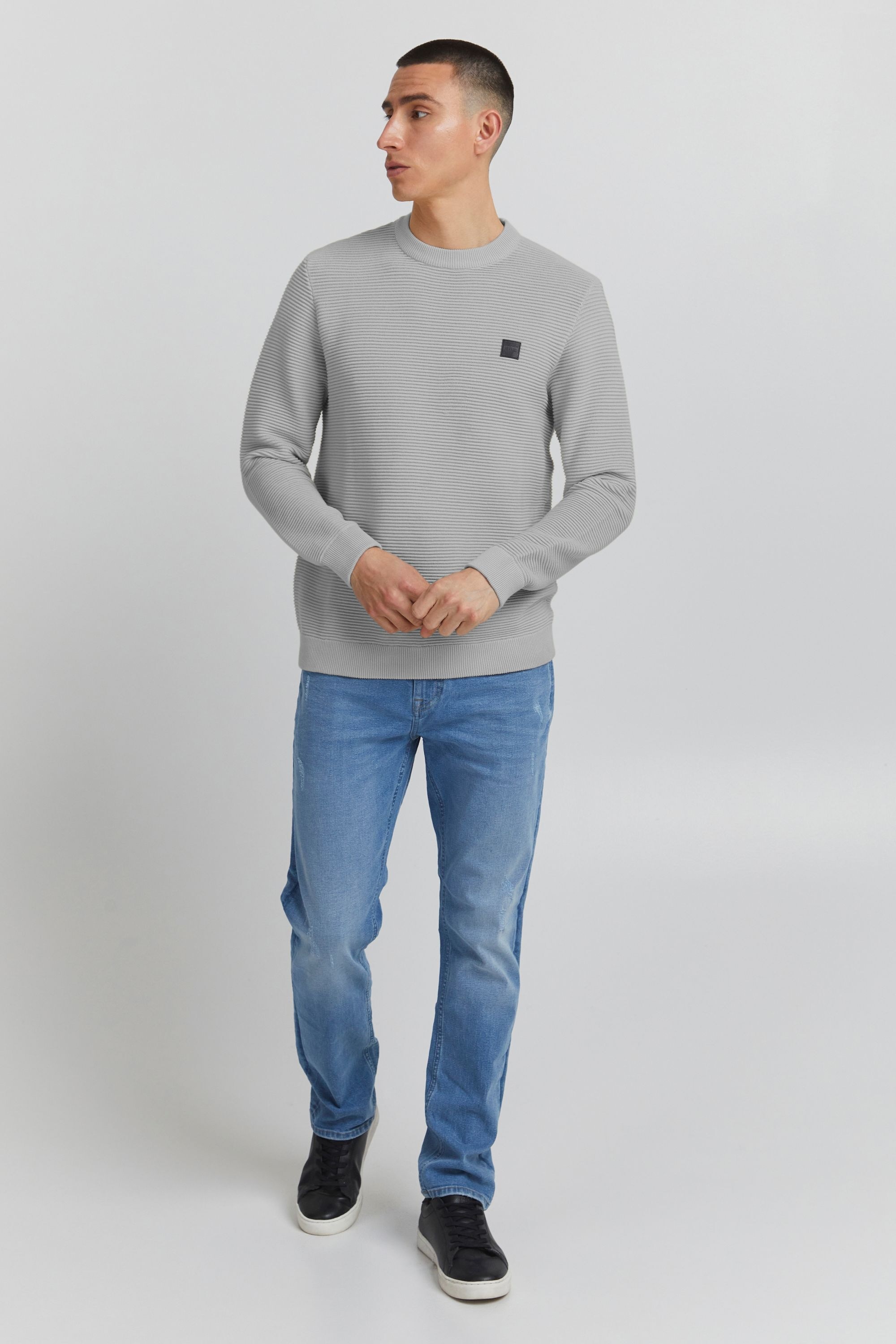 Solid Strickfleece-Pullover "Strickpullover SDValencia" günstig online kaufen