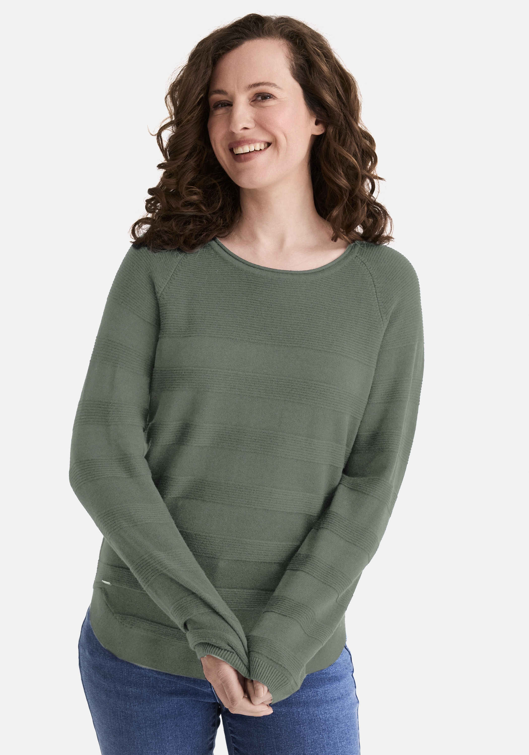 STOOKER WOMEN Strickpullover "CARINA Strickpullover" Strick-Pullover Rundha günstig online kaufen