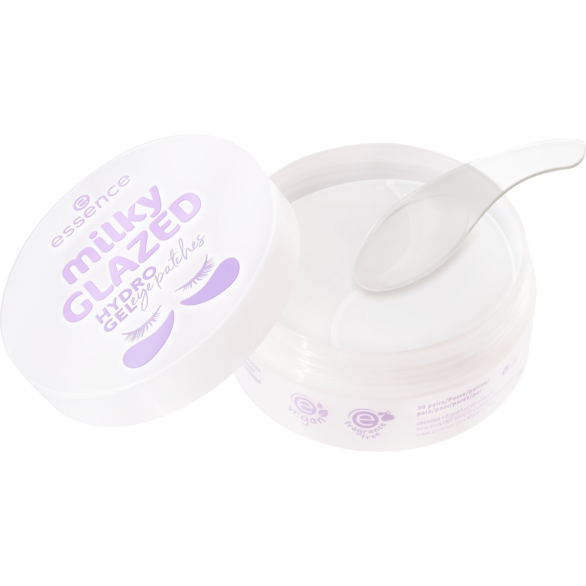 Essence Augenpads »milky GLAZED hydro gel eye patches 30 Pairs«