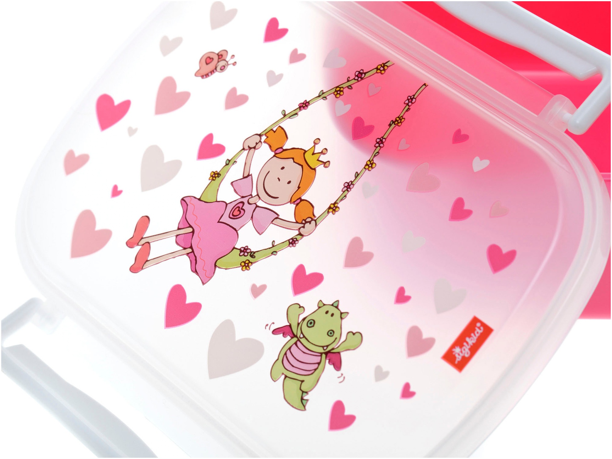 Sigikid Lunchbox »Pinky Queeny rosa«, (2 tlg.)