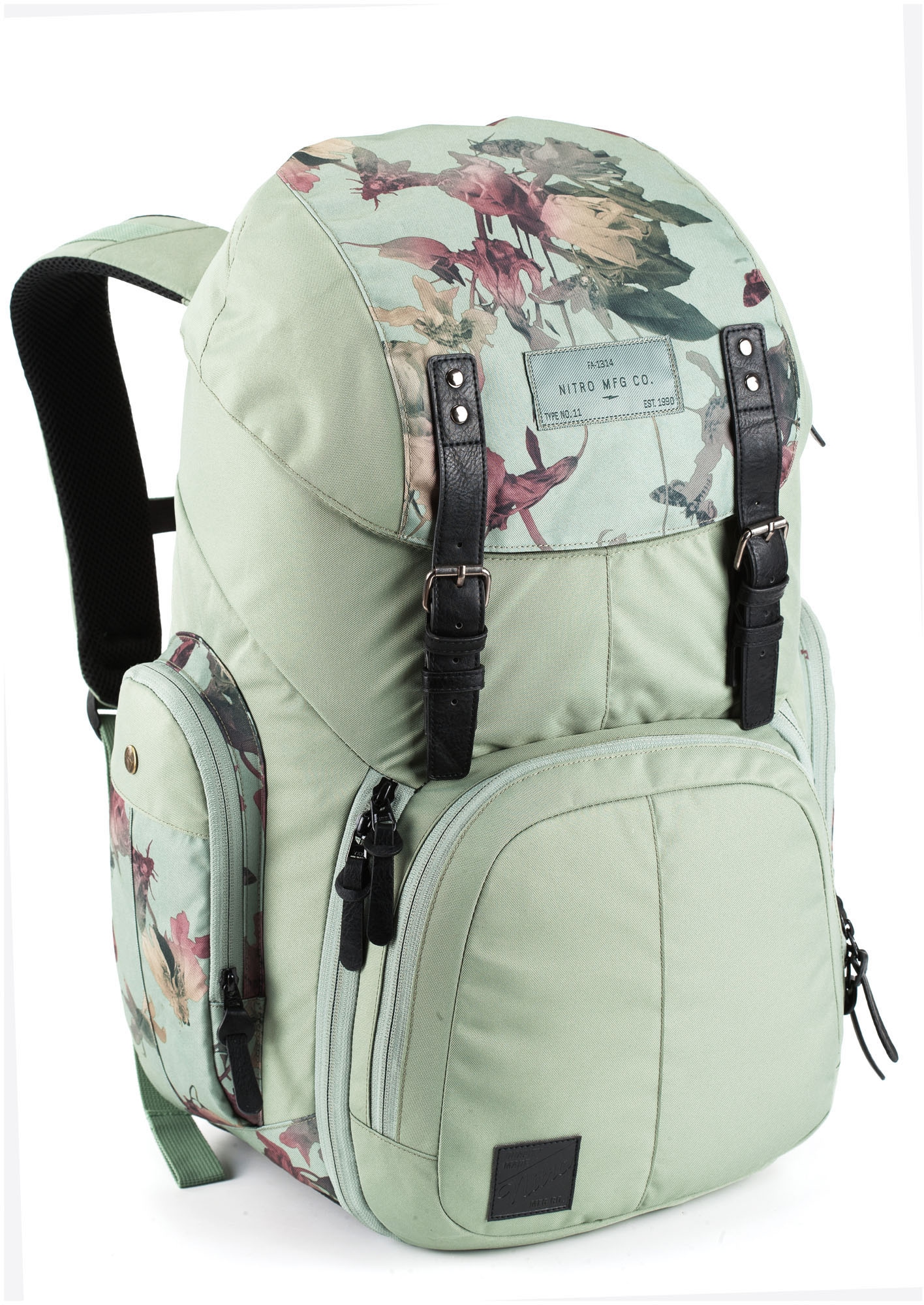 NITRO Laptoprucksack »Weekender«, Reiserucksack mit Laptopfach, Schulrucksack, Wanderrucksack