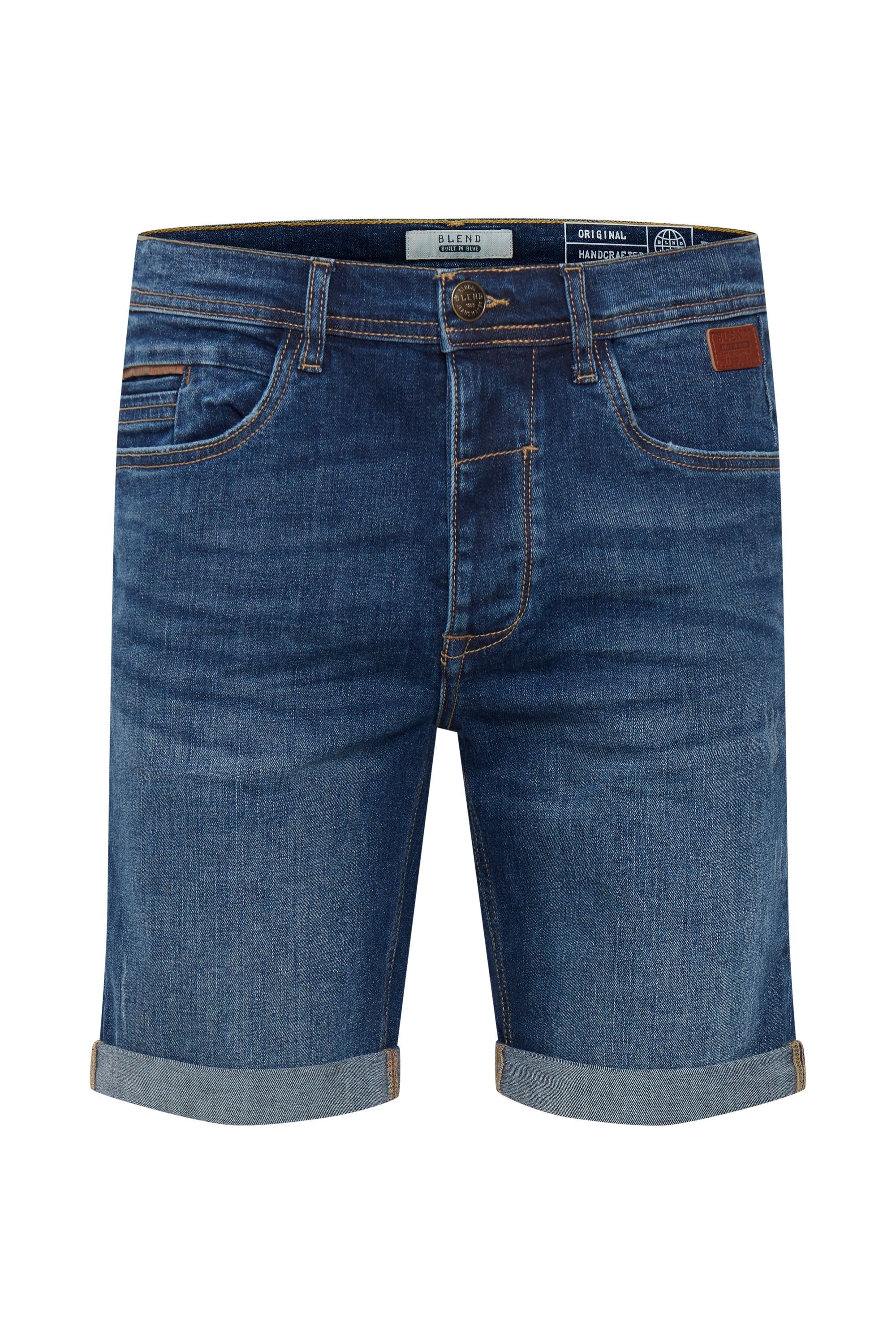Blend Jeansshorts "BHMartels" Stilvolle 5-Pocket-Jeansshorts mit Used Look günstig online kaufen