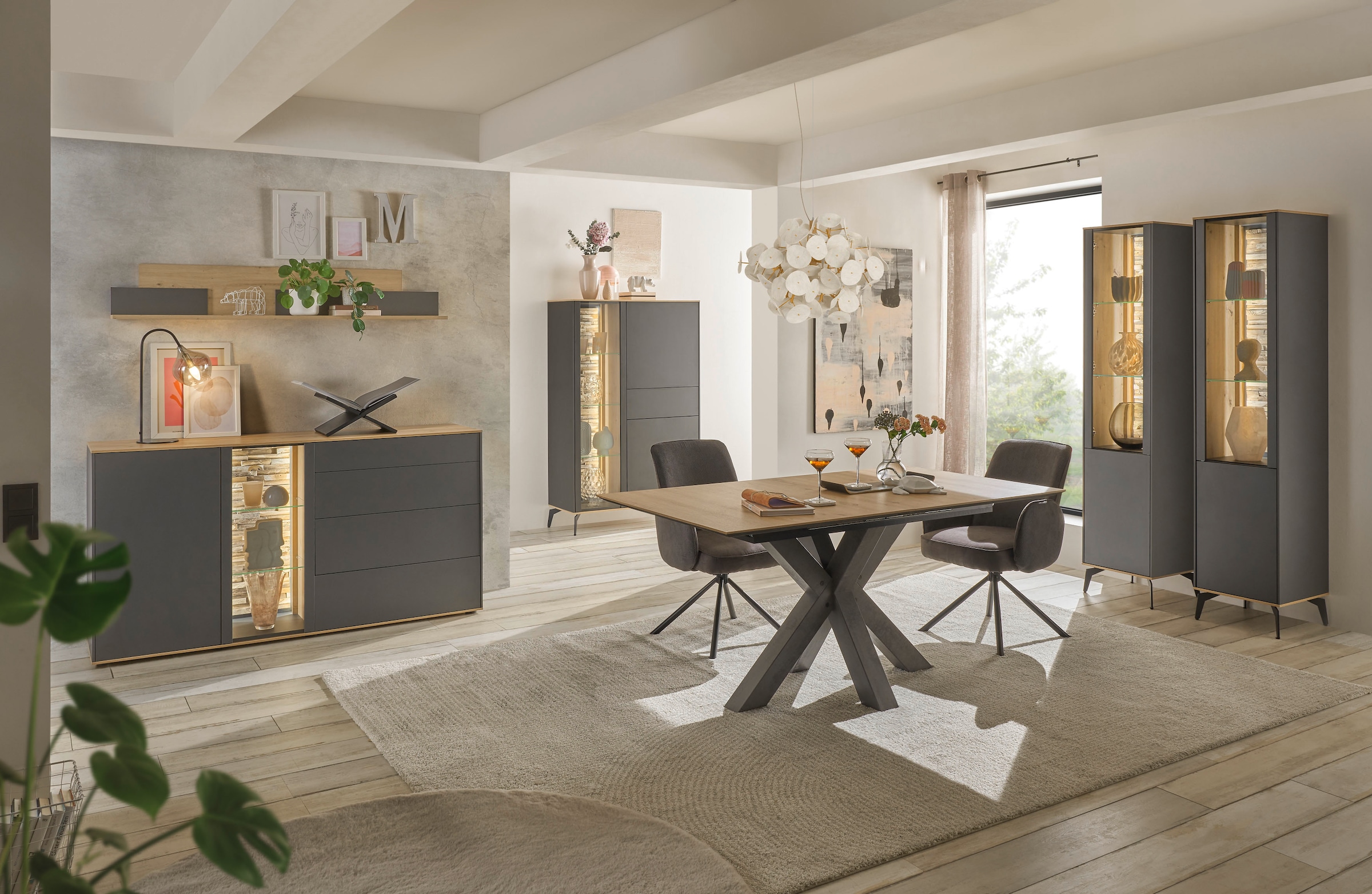 Mäusbacher Wandboard »Faro«, Faro Wandboard, Breite 150 cm, modernes Wandregal