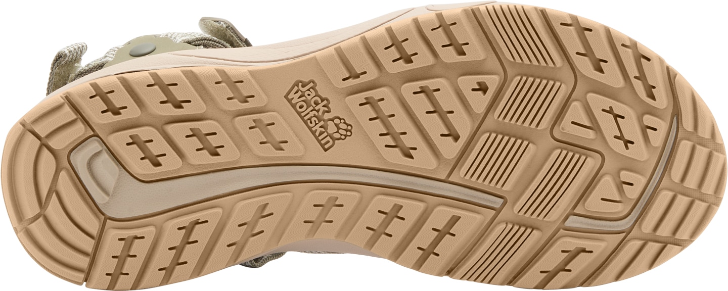Jack Wolfskin Outdoorsandale »LAKEWOOD RIDE SANDAL W«, mit Klettverschluss