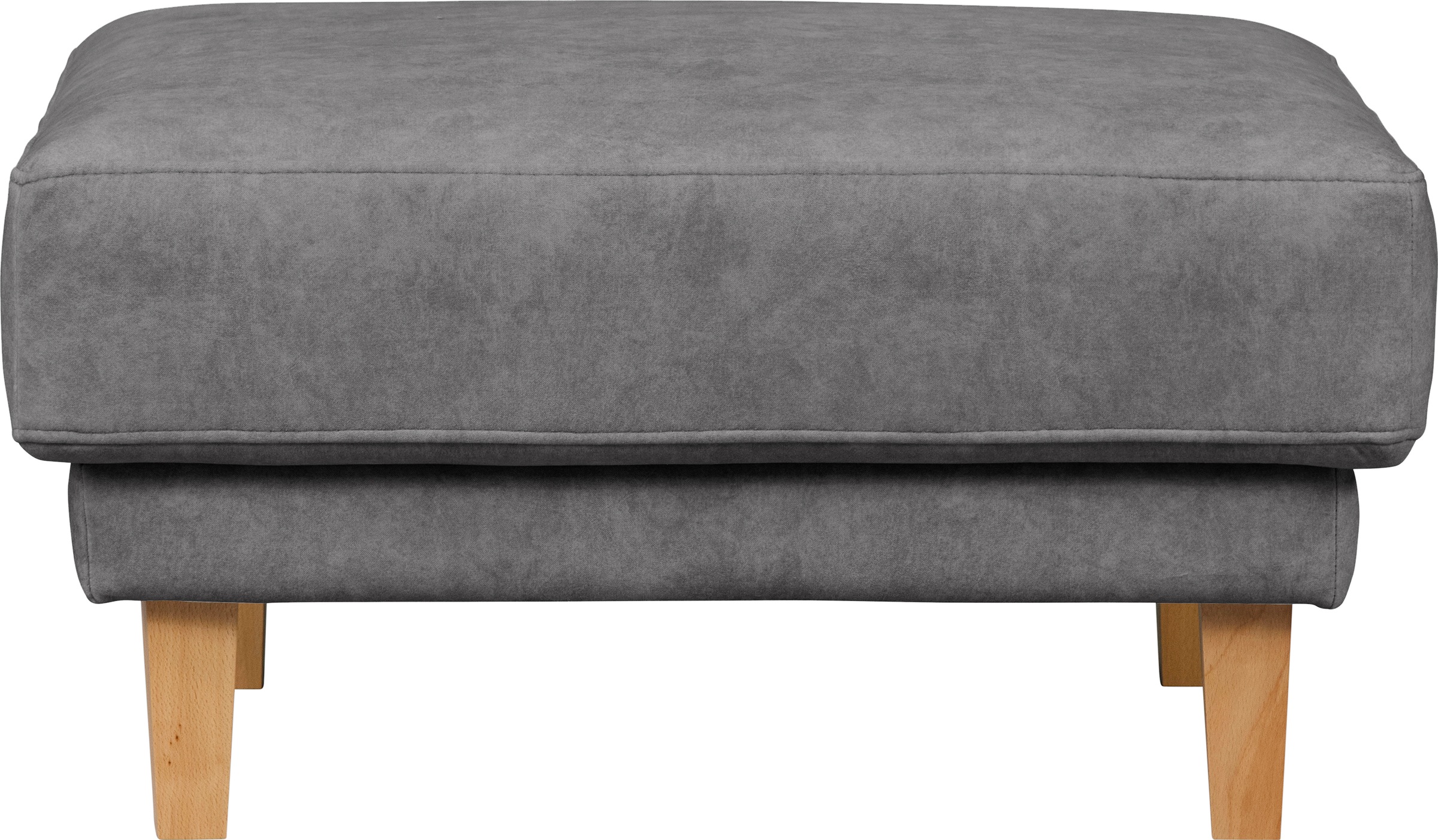 Home affaire Polsterhocker »TRIPLO passend zur Serie, Maße B/T/H: 82/72/46 cm«, mit Wellenunterfederung, in hochwertiger Verarbeitung