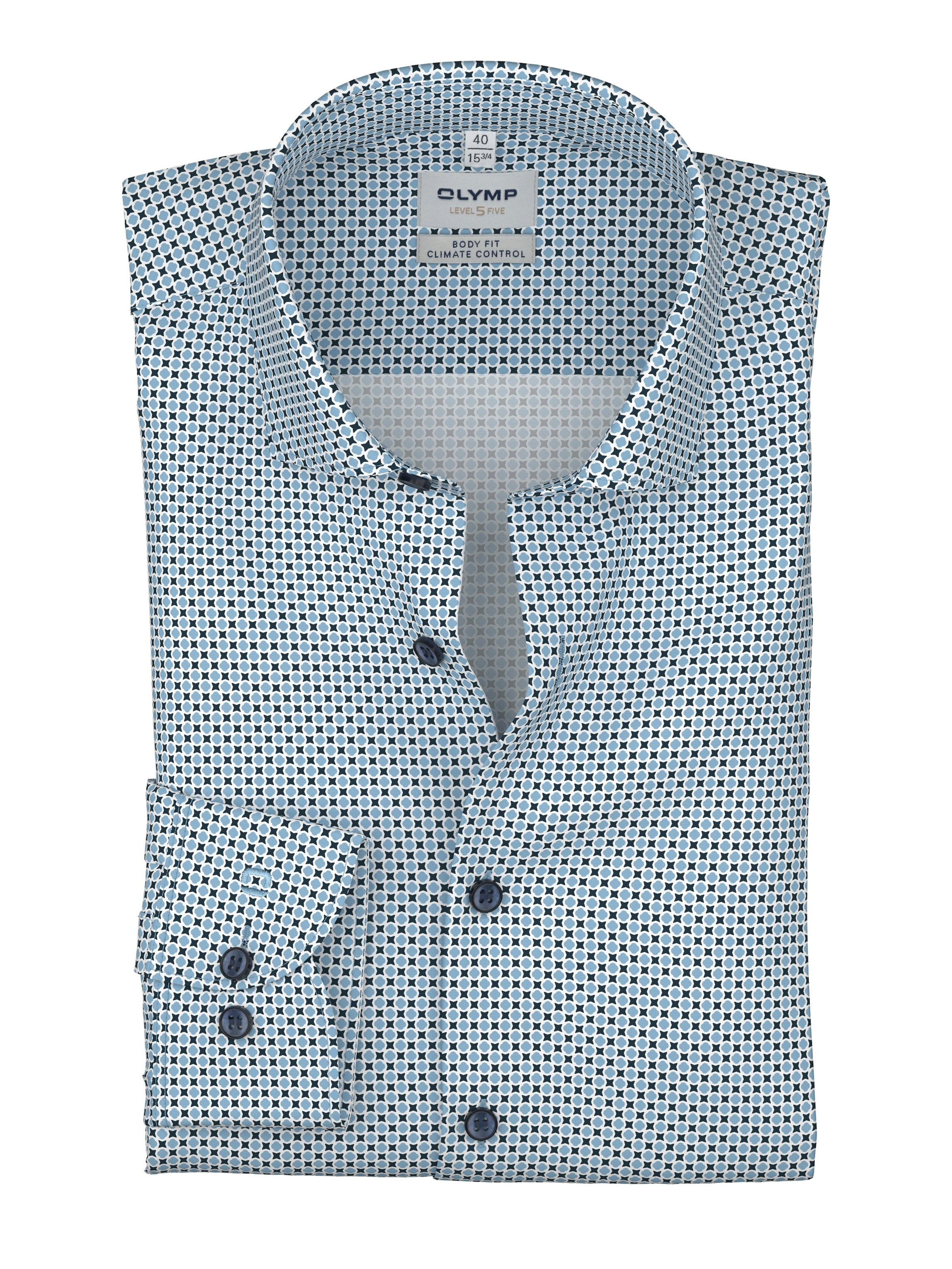 OLYMP Langarmhemd "Level Five 24/Seven" Businesshemd, body fit, Modern Kent günstig online kaufen