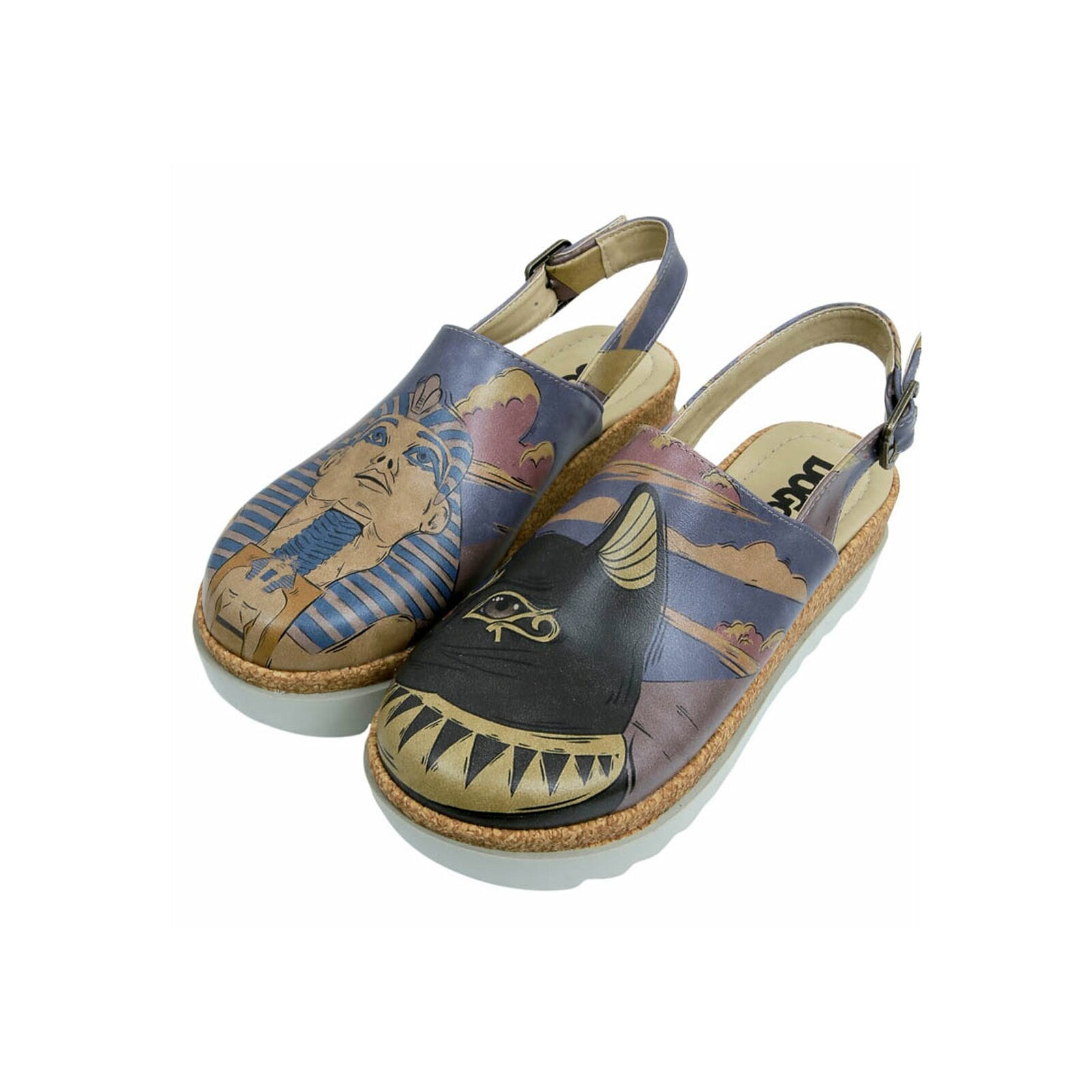 DOGO Sandale "Damen Akita Ancient Egypt Vegan Damen Sandalen/ Sandaletten / günstig online kaufen