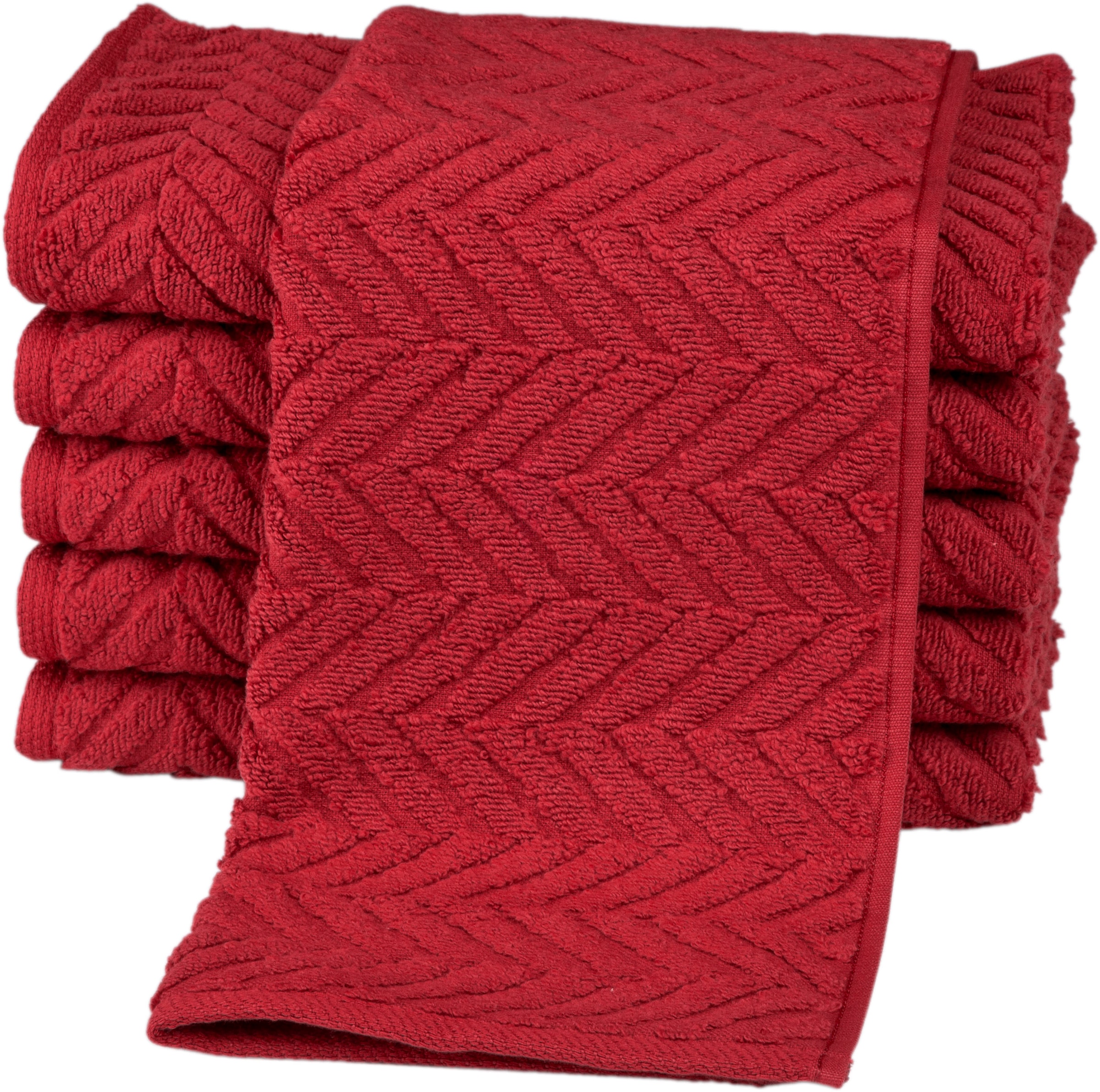 Gästehandtücher ROSS, B:30cm L:50cm, rot, Frottier, Obermaterial: 100% Baumwolle, Handtücher, "Sensual 9001", 100% Baumwolle