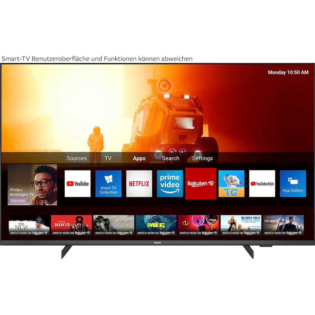 Philips LED-Fernseher »55PUS7506/12«, 139 cm/55 Zoll, 4K Ultra HD, Smart-TV