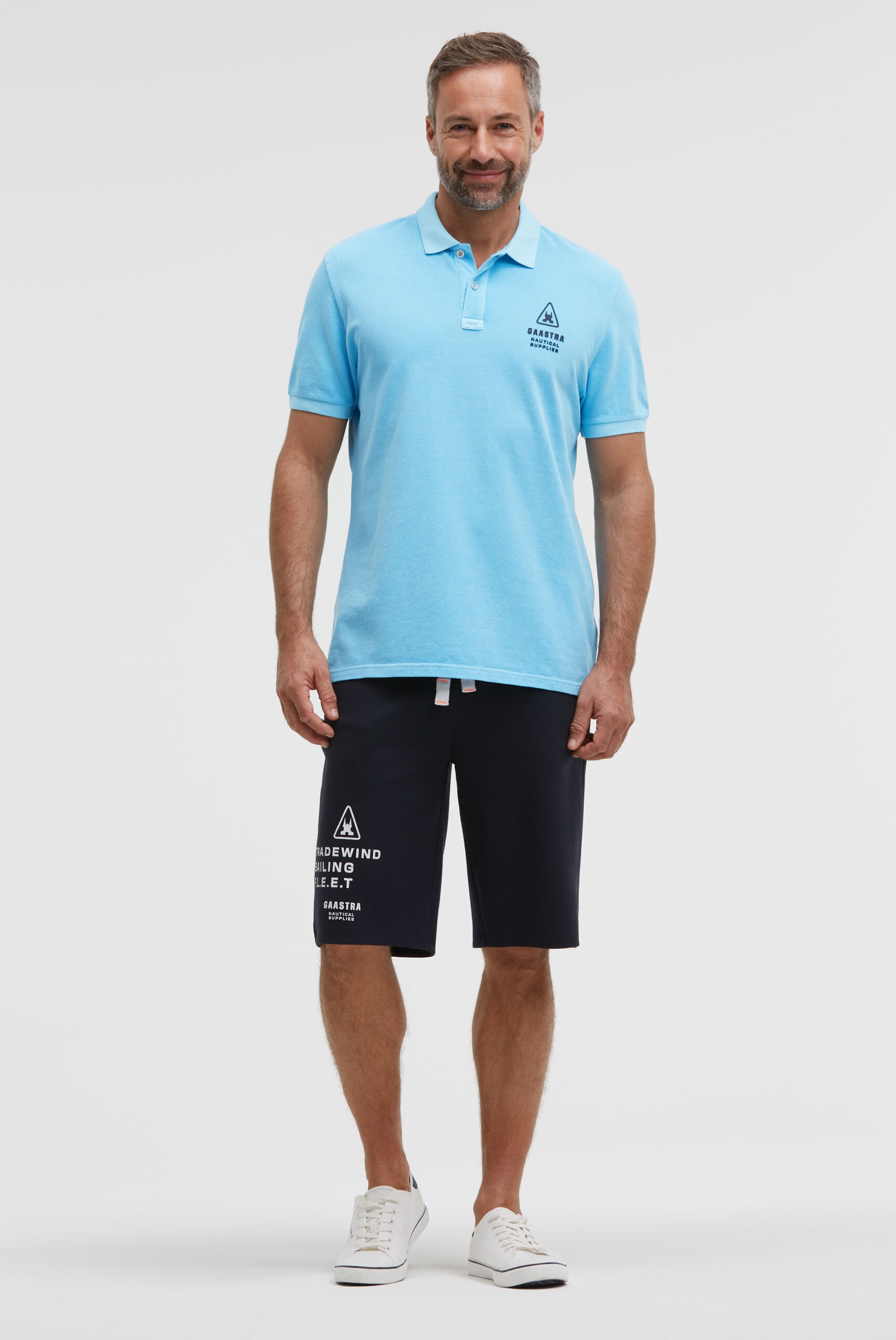 Gaastra Poloshirt mit Seitenschlitze