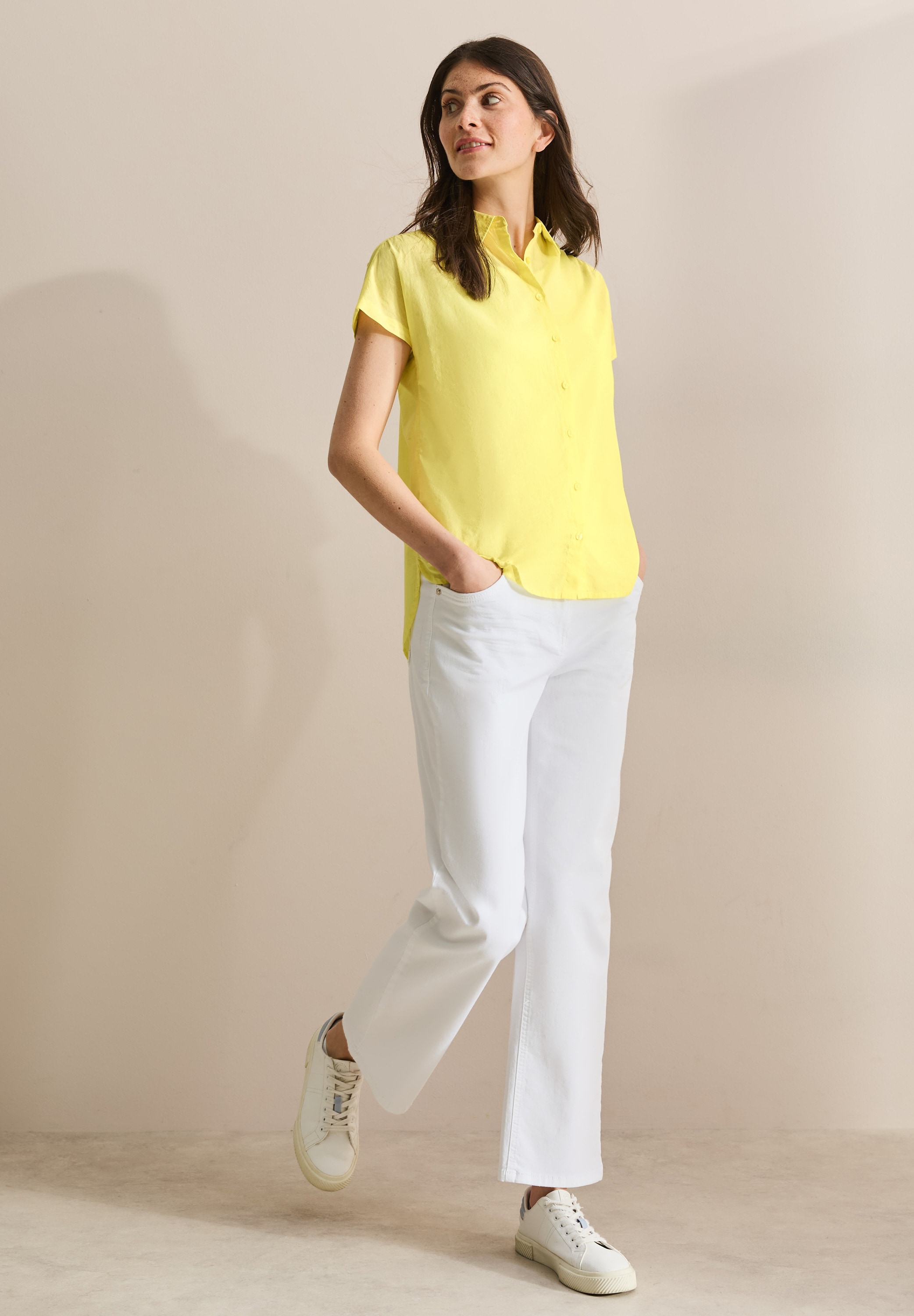 Cecil Hemdbluse, aus reiner Baumwolle