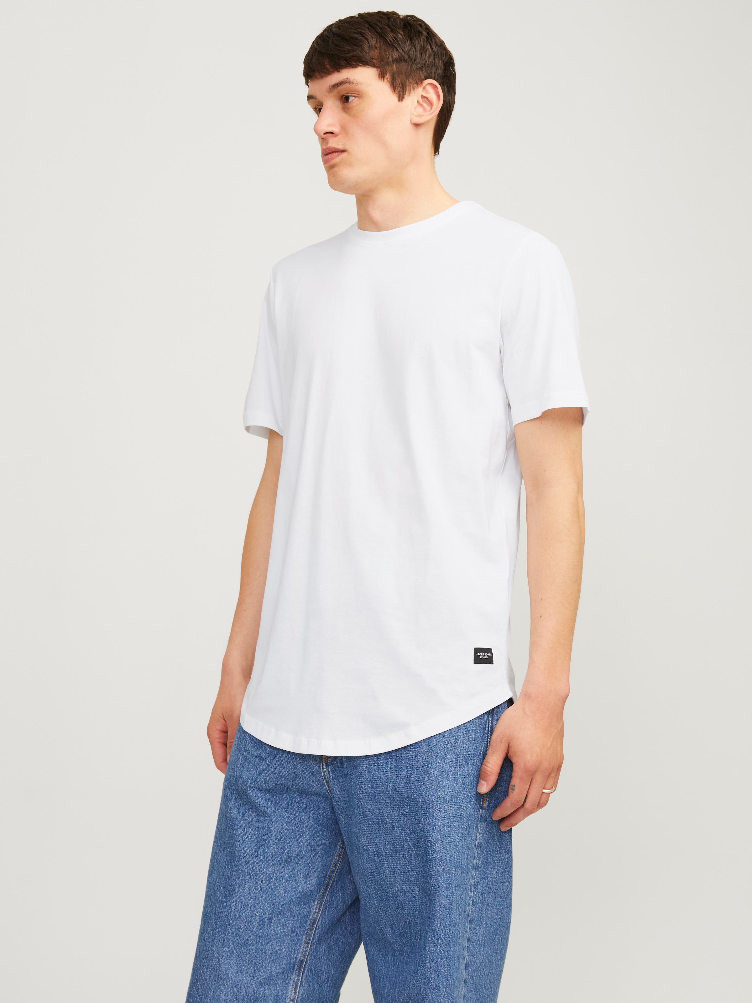 Jack & Jones Rundhalsshirt »JJENOA TEE SS CREW NECK 3PK MP NOOS«, (Packung, 3 tlg., 3er-Pack)