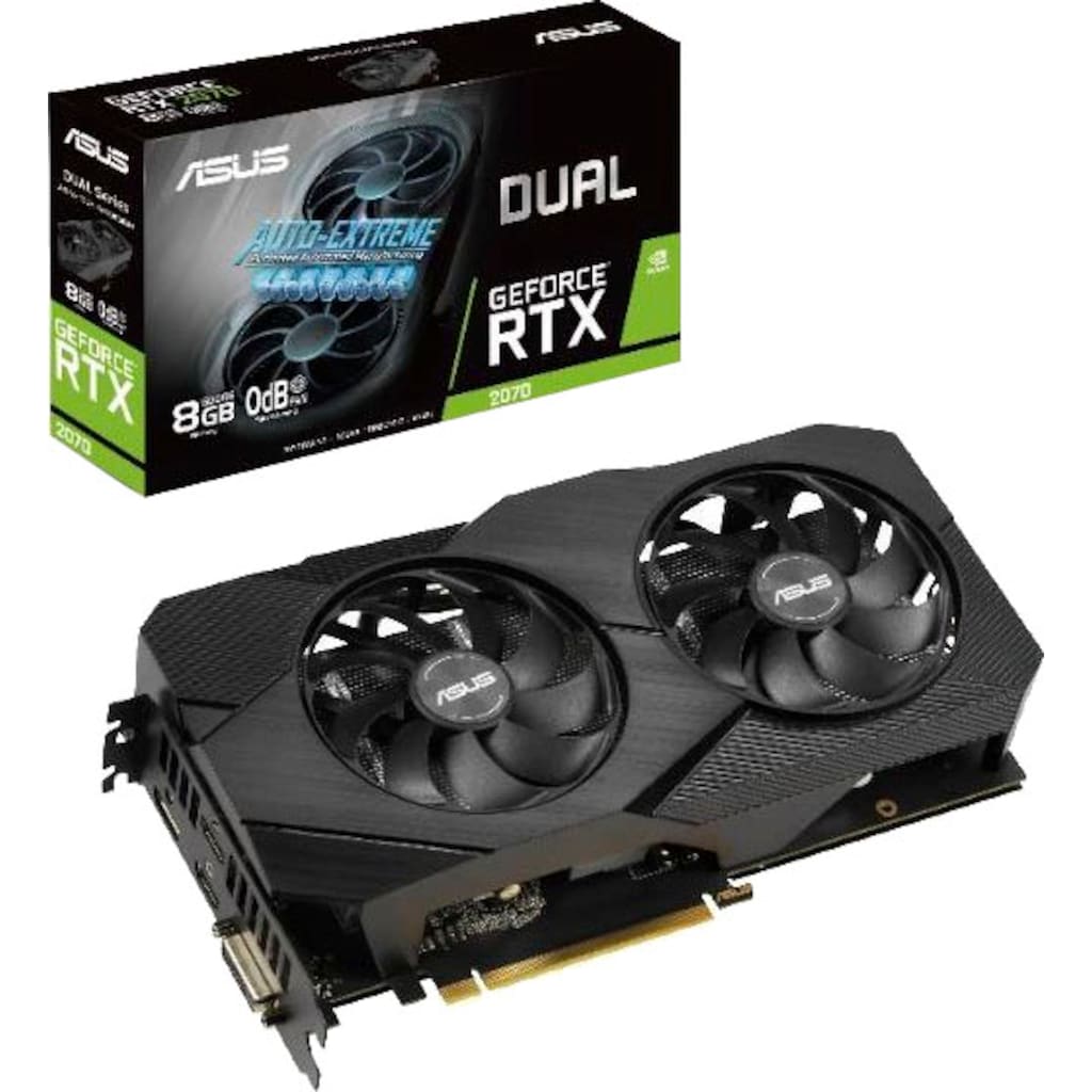 Asus Grafikkarte »DUAL RTX 2070 8G EVO V2«, 8 GB, GDDR6