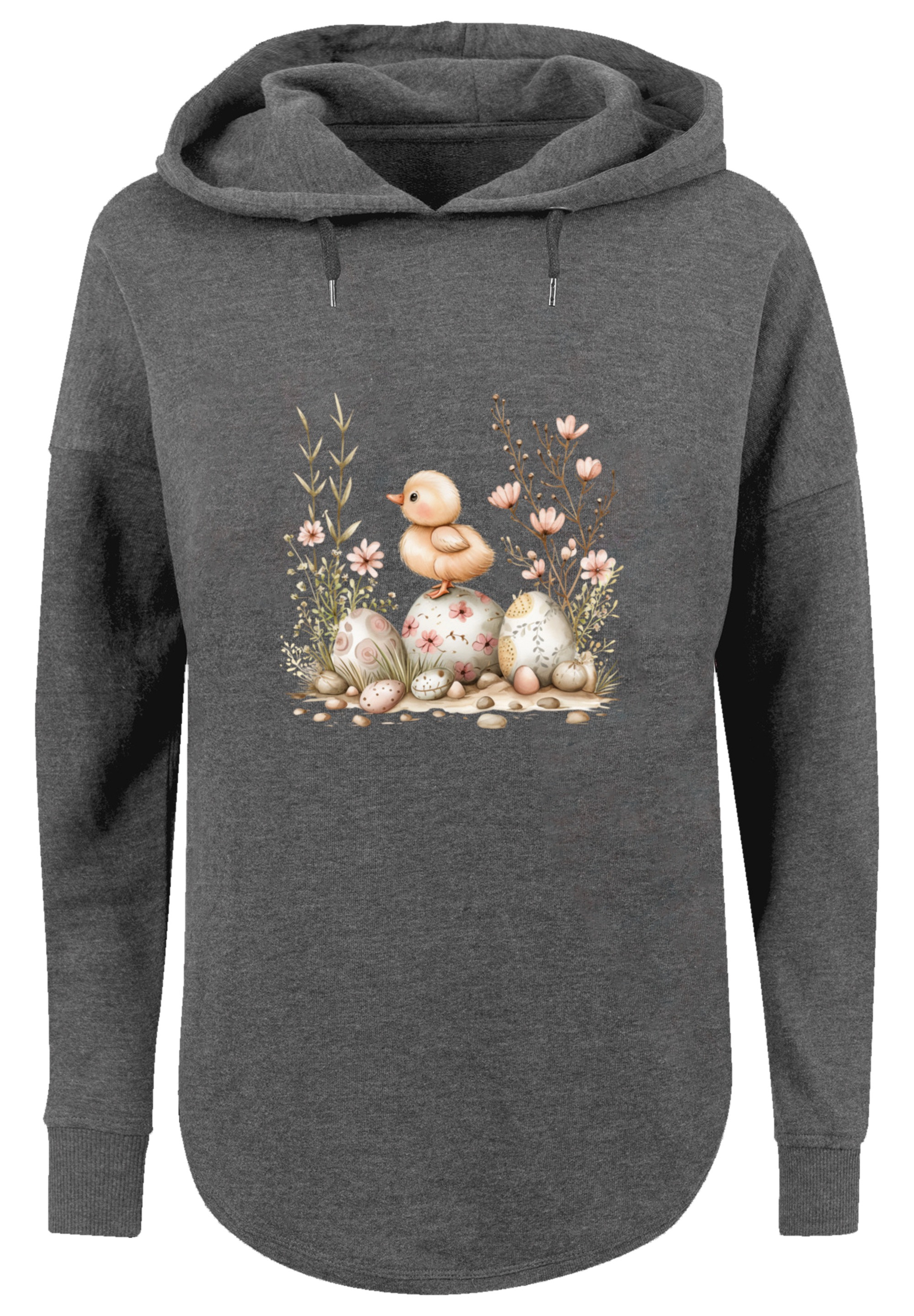 F4NT4STIC Kapuzenpullover »Ostern Küken Ei Blumen«, Premium Qualität