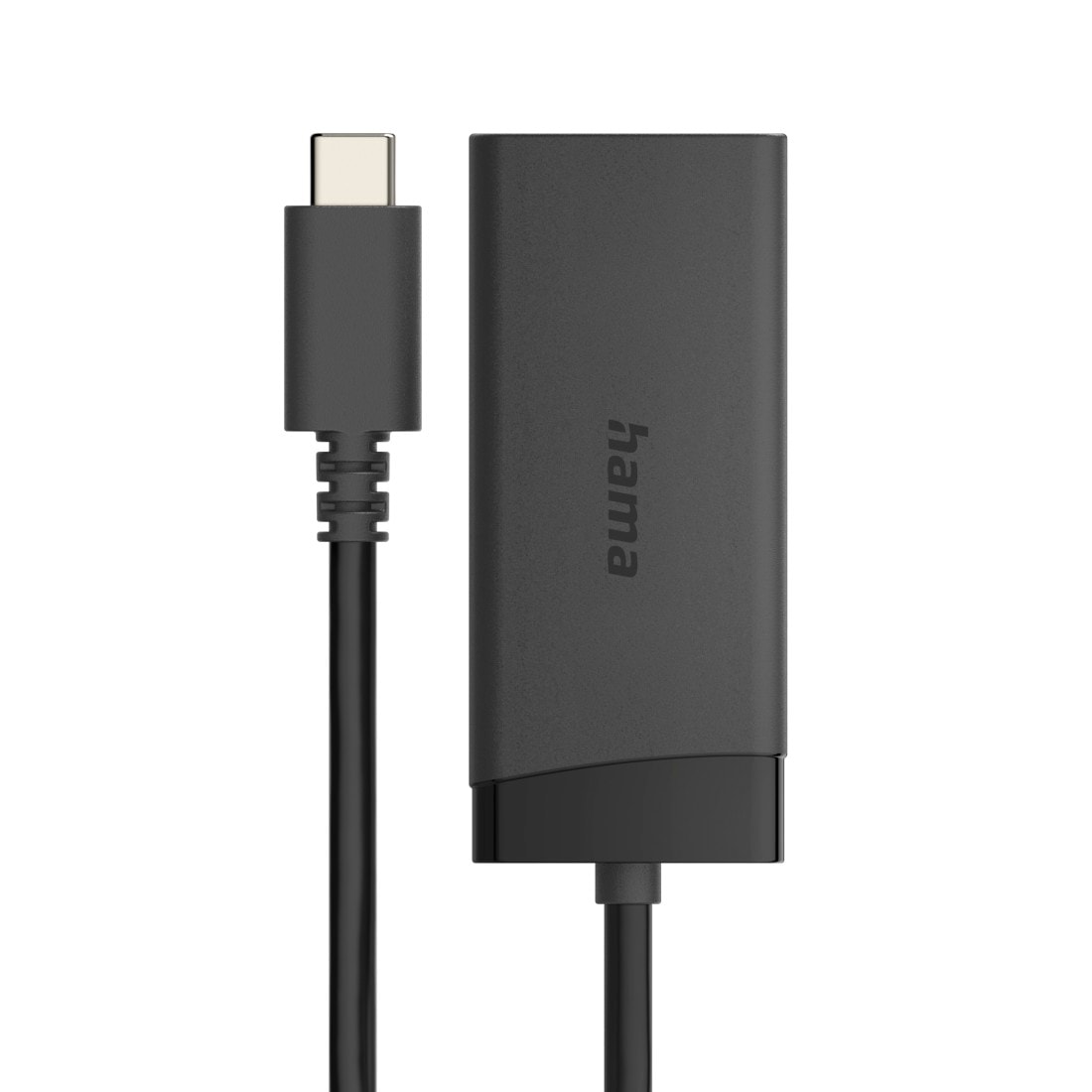 Hama Video-Adapter »USB C auf DisplayPort HDMI Adapter 4K 60Hz« USB Typ C zu DisplayPort Ultra HD 4K 60 Hz, schlanker Stecker, kompatibel mit Thunderbolt 3 4 5